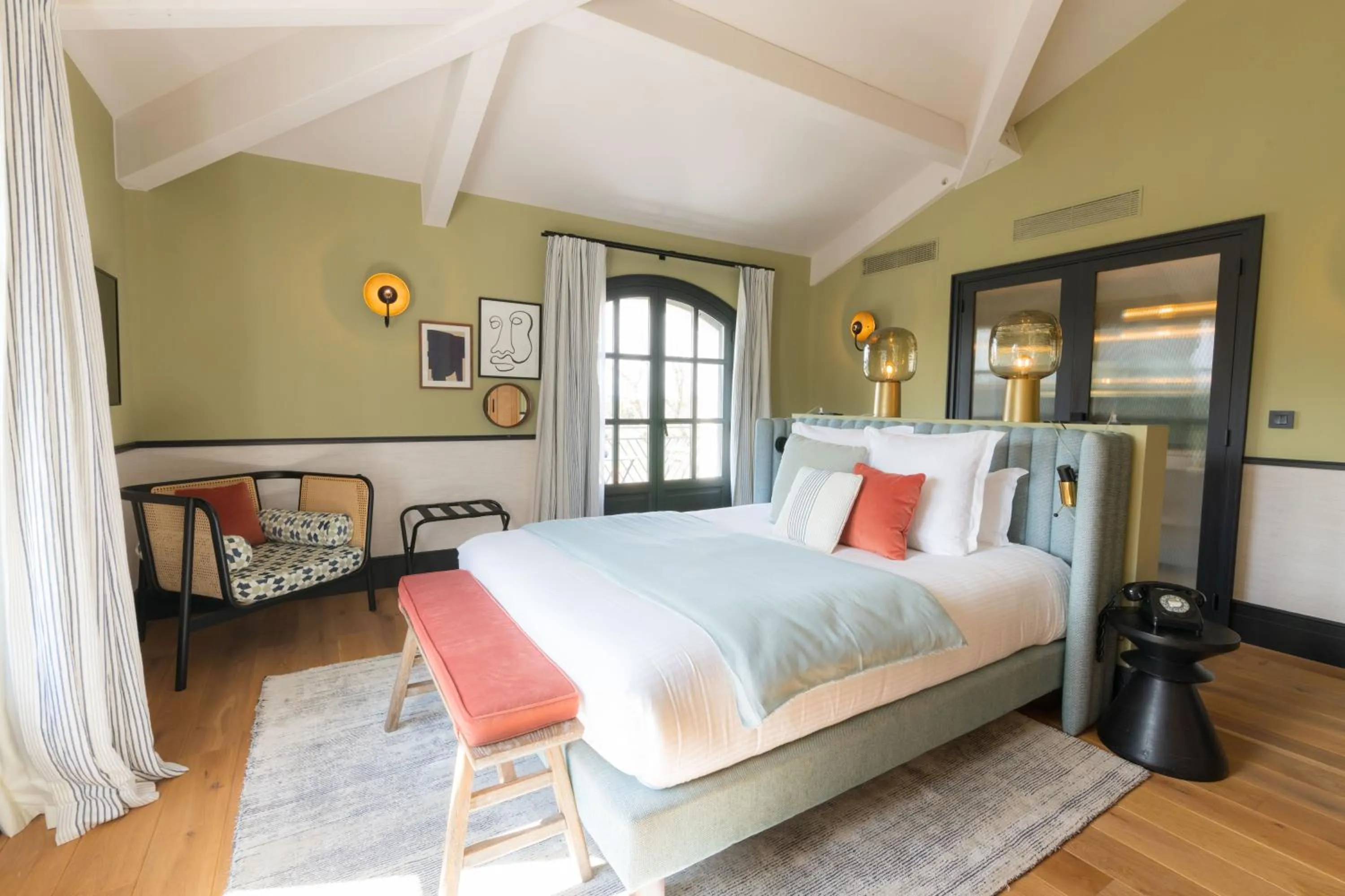 Bedroom, Bed in Ultimate Provence Hotel & Spa