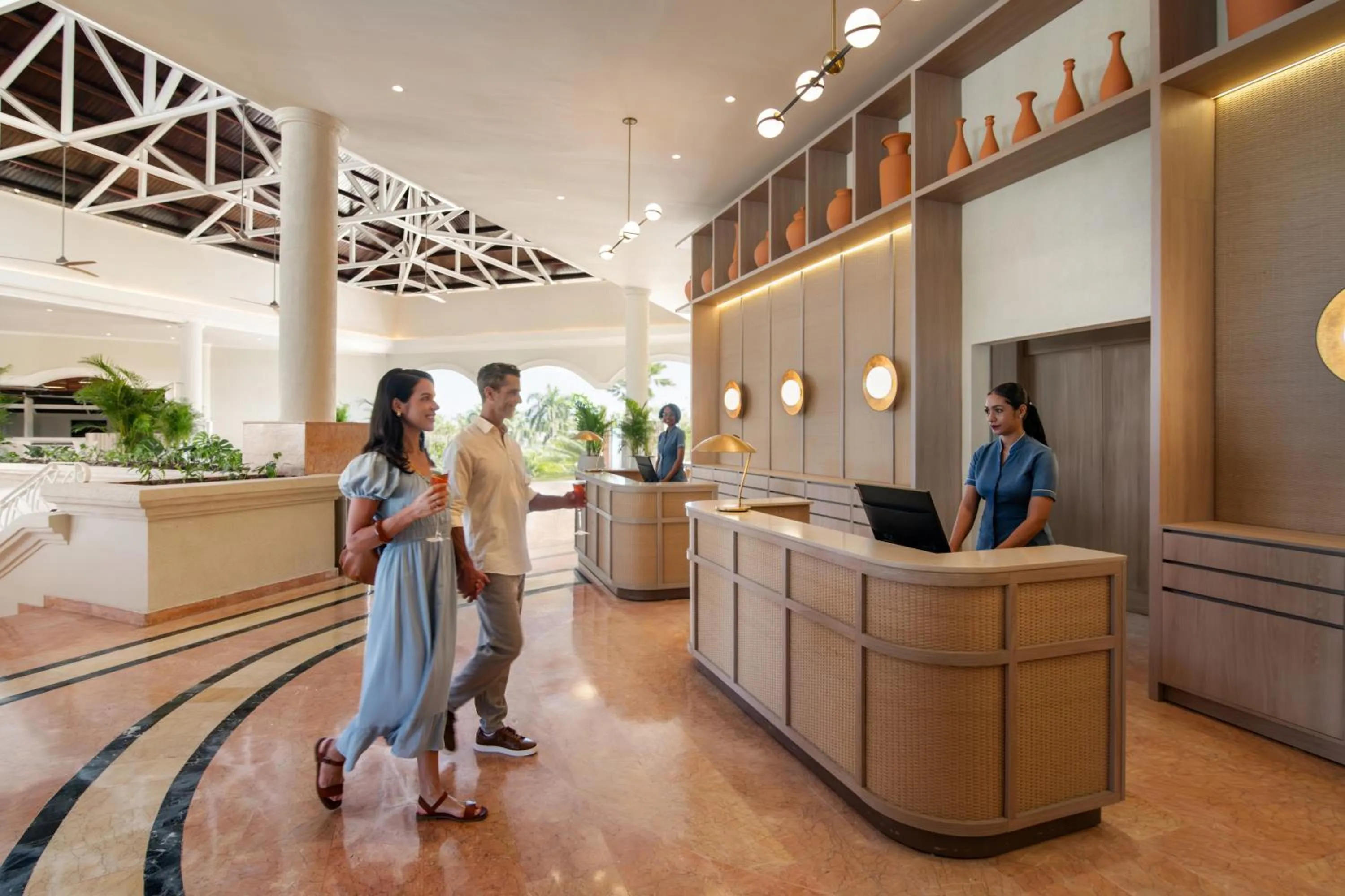 Lobby or reception in Wyndham Alltra Punta Cana All Inclusive Resort