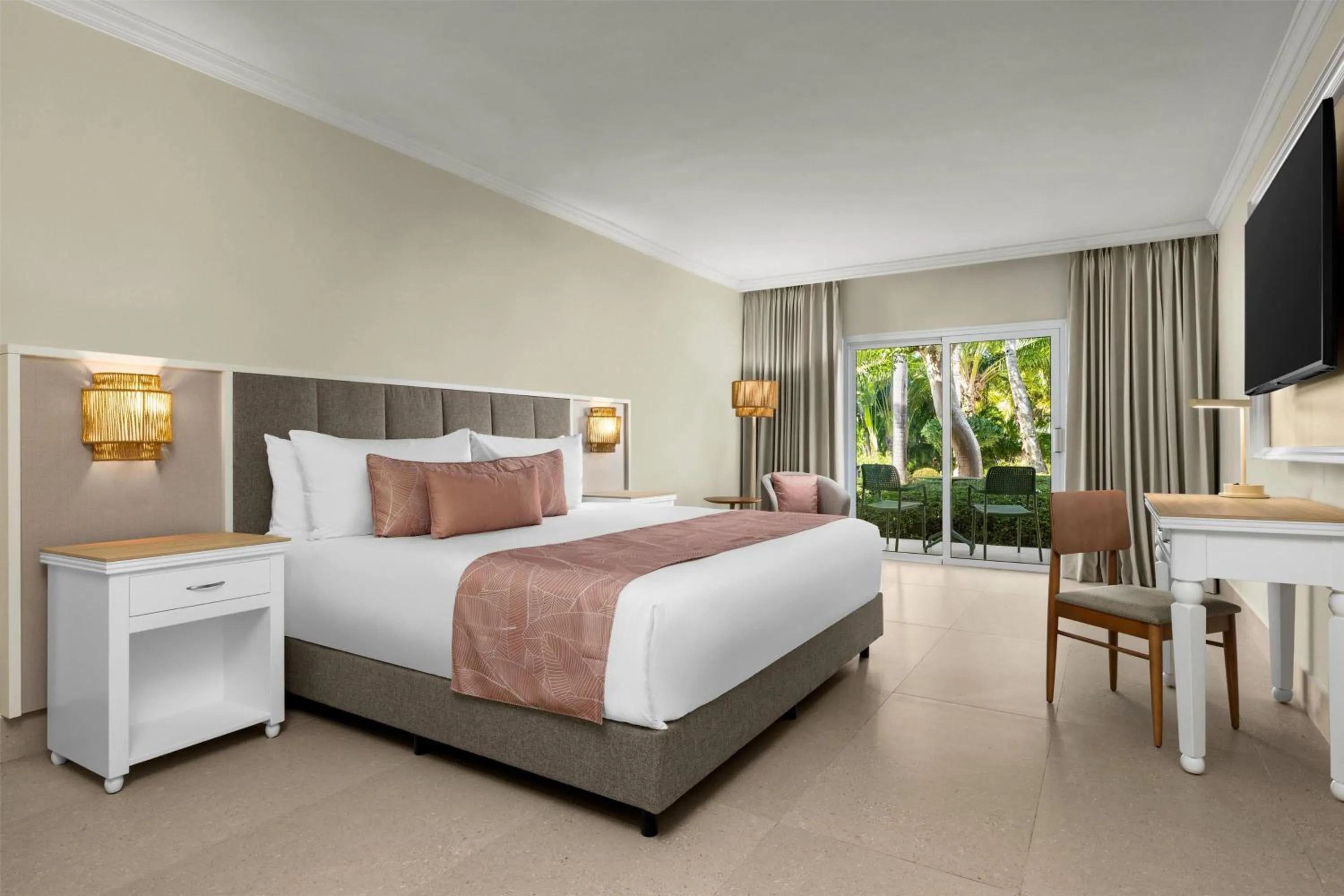 Photo of the whole room, Bed in Wyndham Alltra Punta Cana All Inclusive Resort