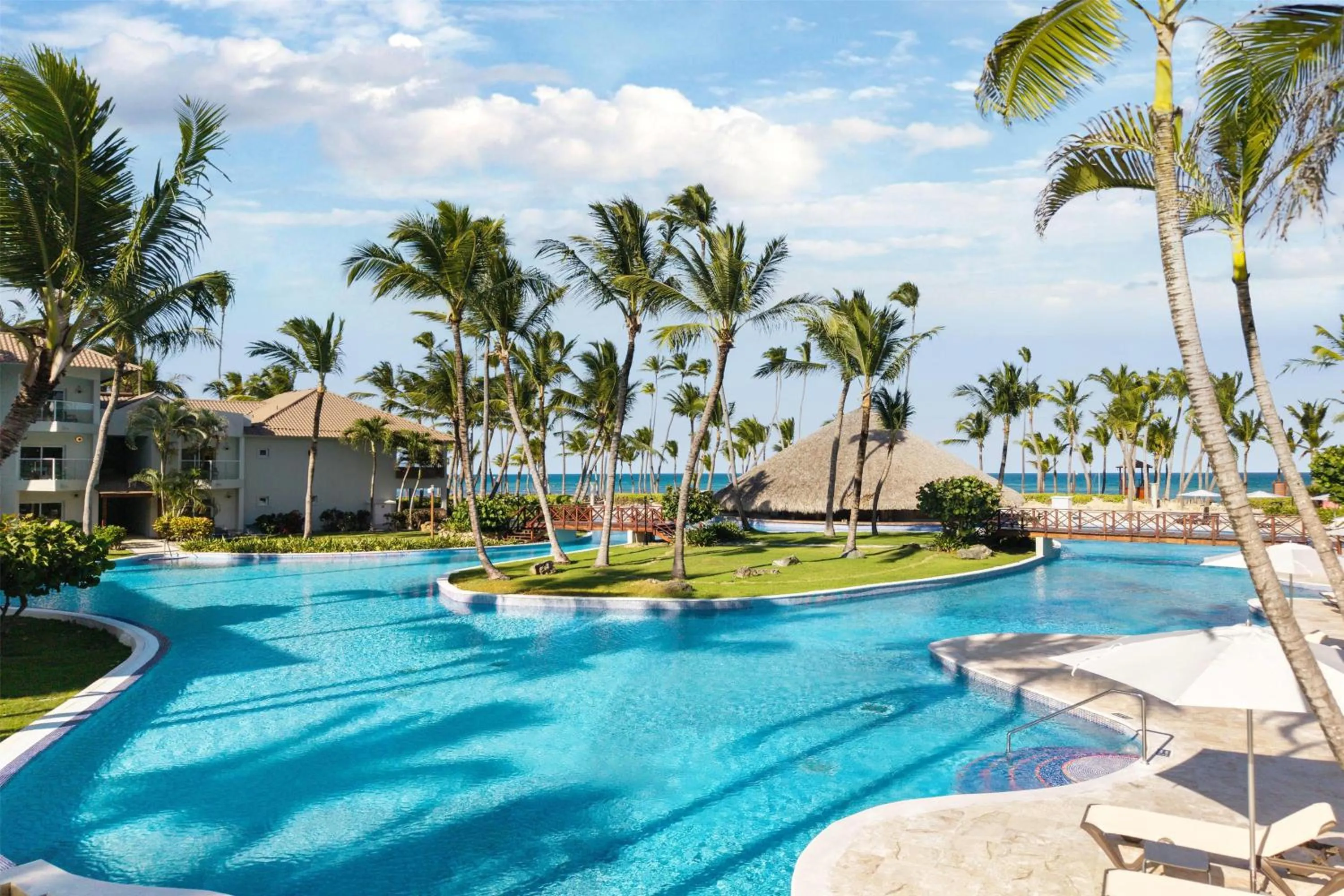 Pool view in Wyndham Alltra Punta Cana All Inclusive Resort