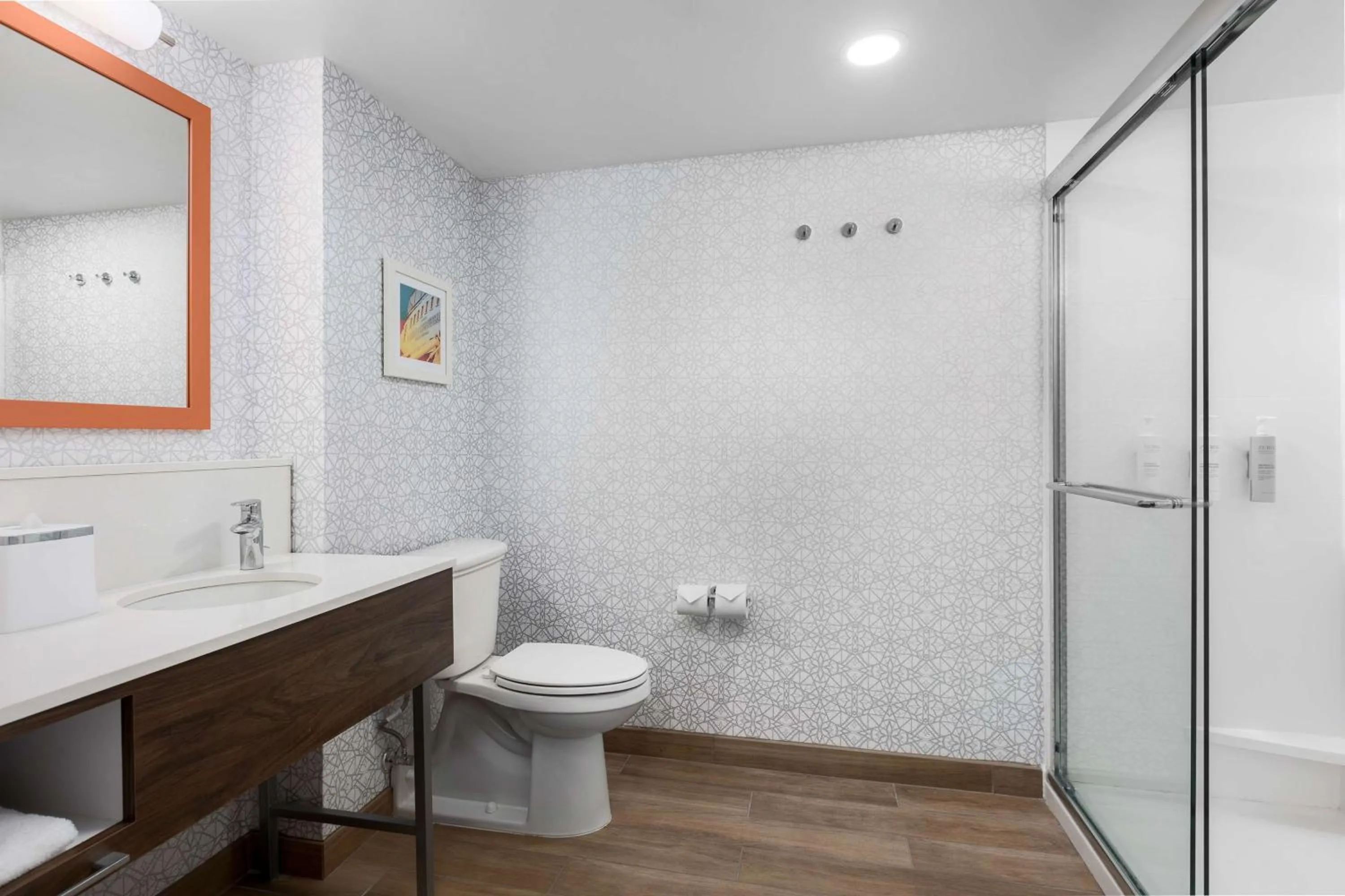 Bathroom in Hampton Inn Louisville Airport Fair/Expo Center