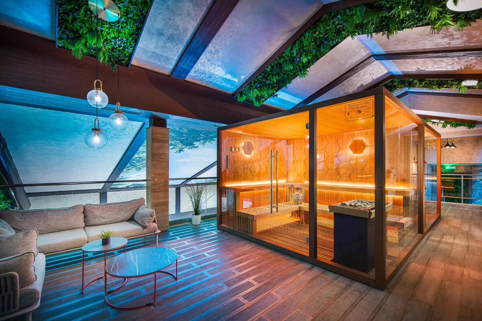 Sauna in Boutique Complex Trakiets