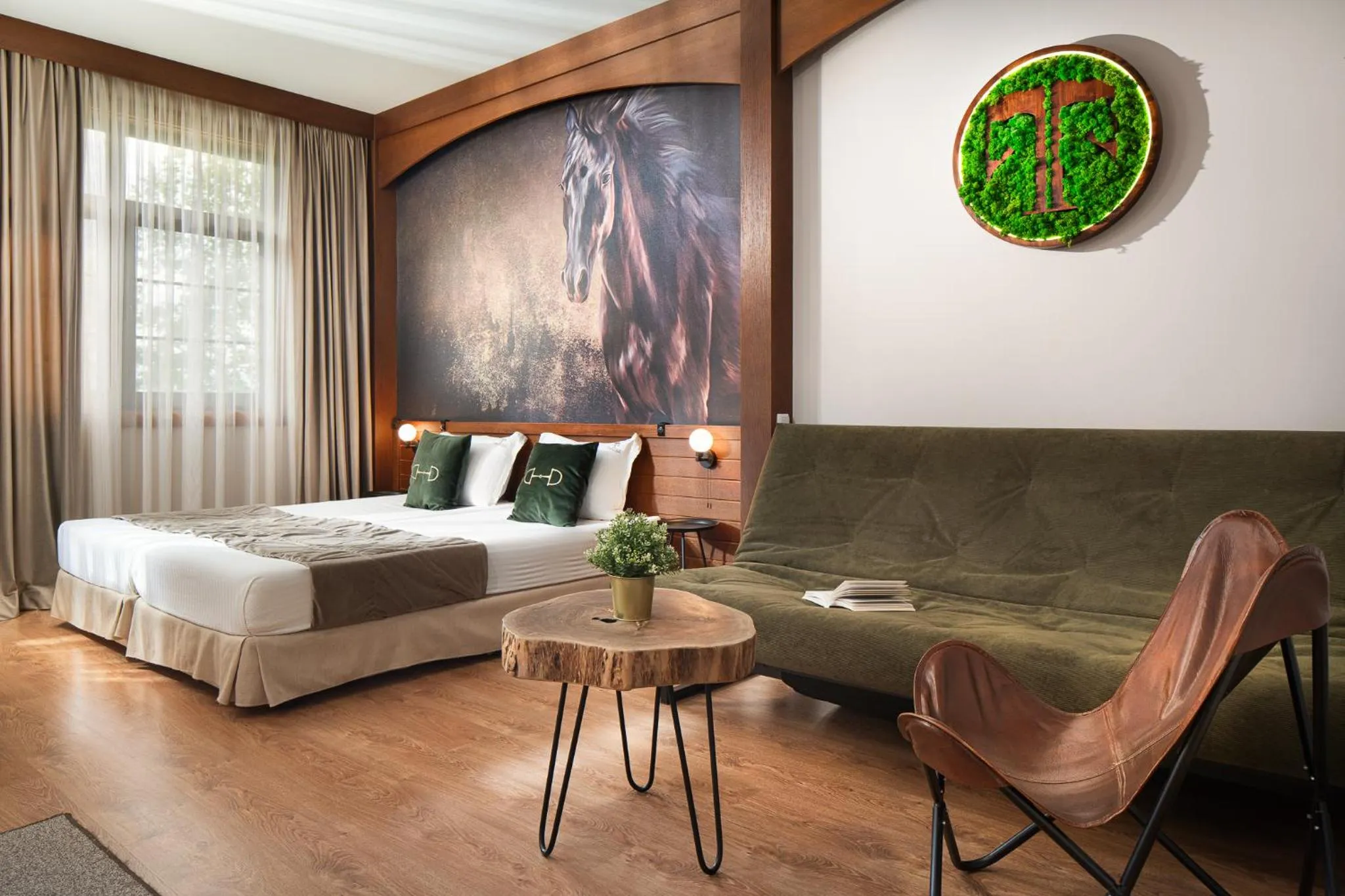 Photo of the whole room, Bed in Boutique Complex Trakiets