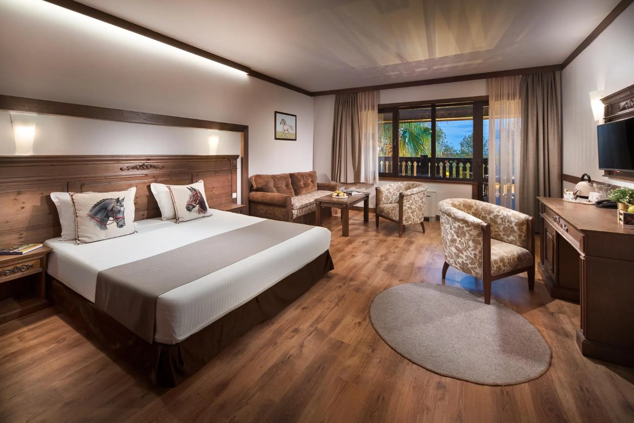 Photo of the whole room, Bed in Boutique Complex Trakiets