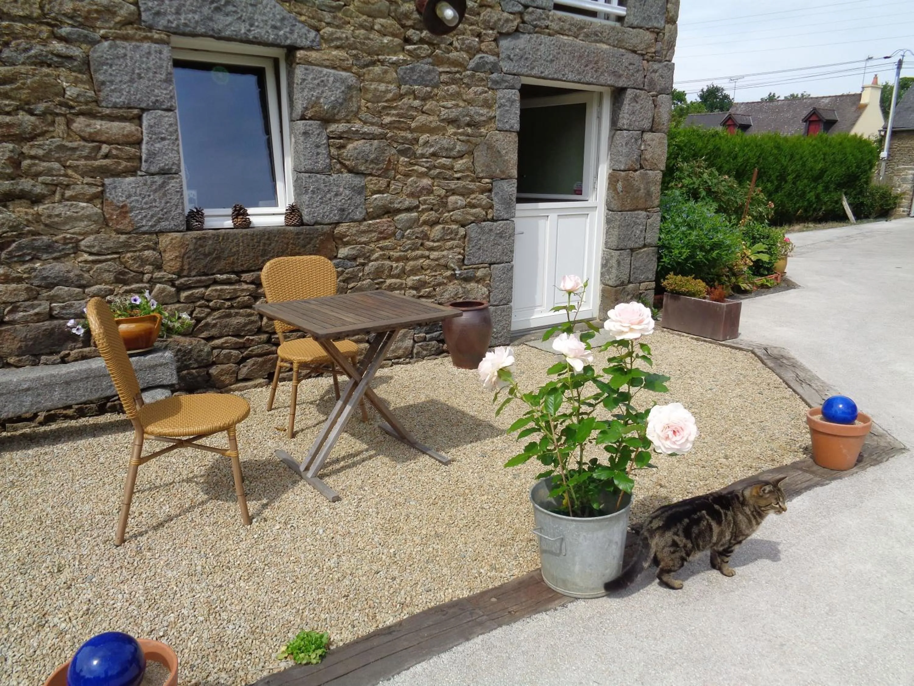 Patio in Ker Adsav o'naturel