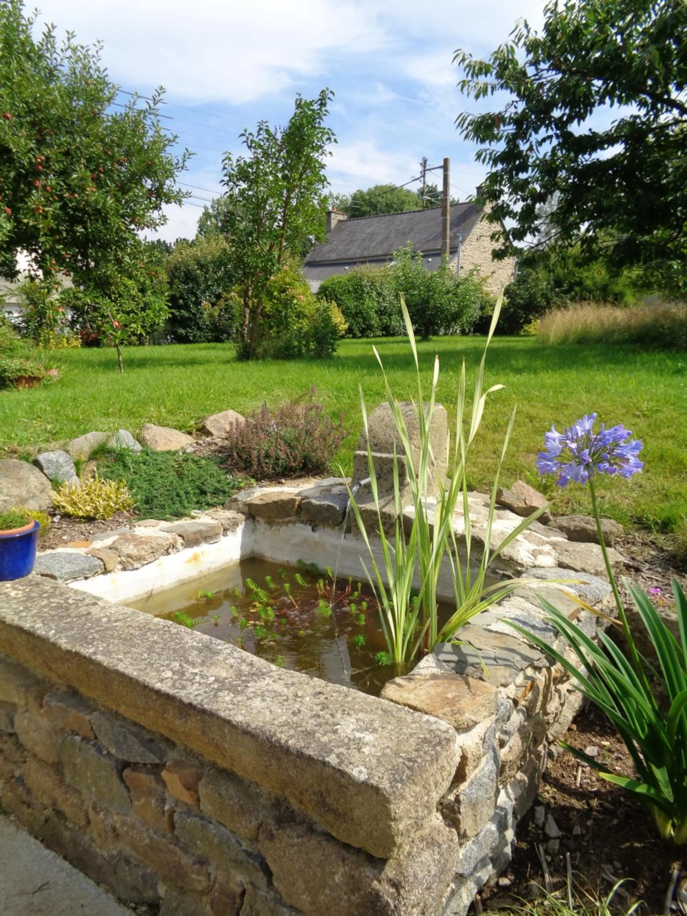 Garden view in Ker Adsav o'naturel