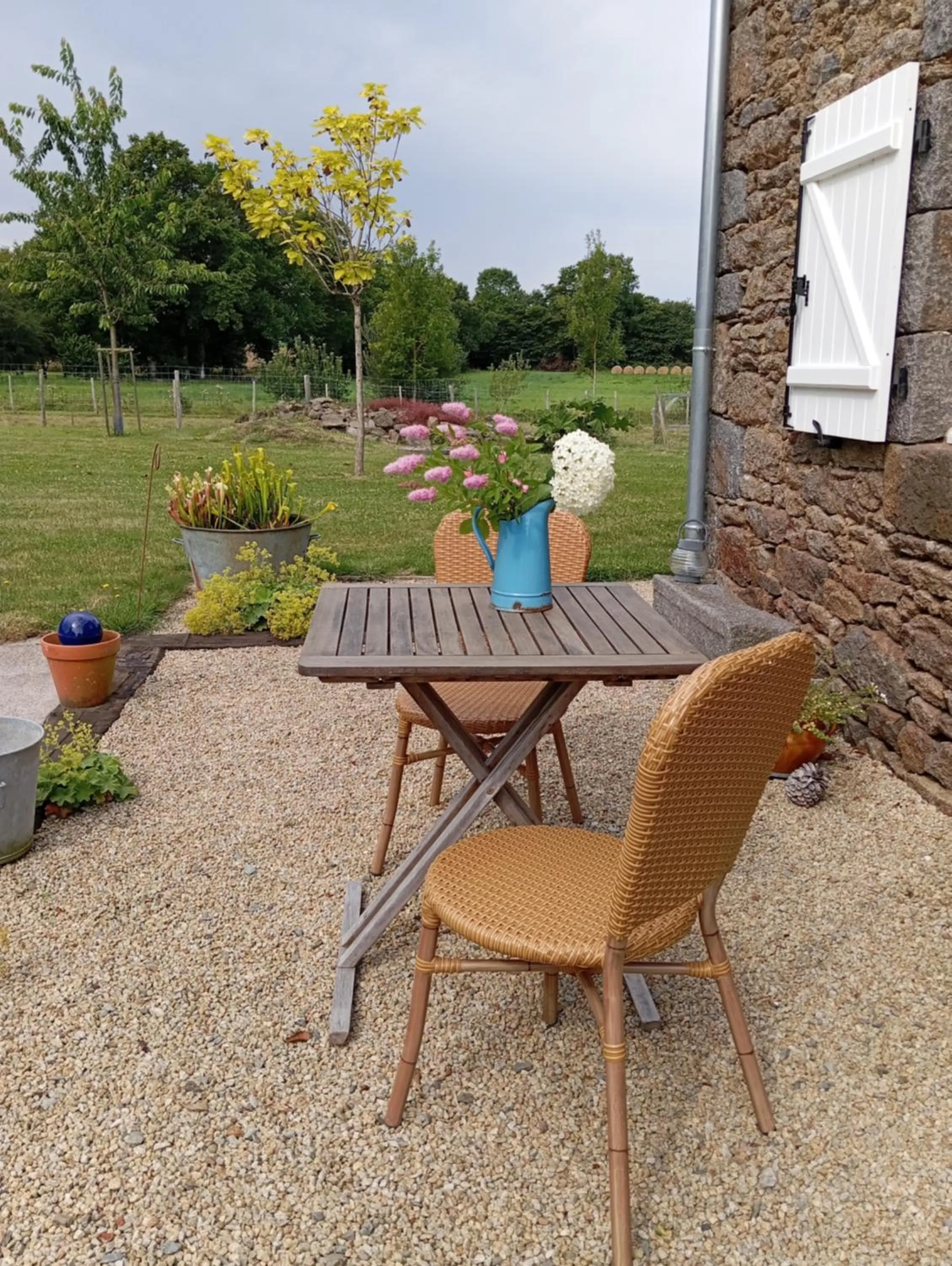 Garden view in Ker Adsav o'naturel