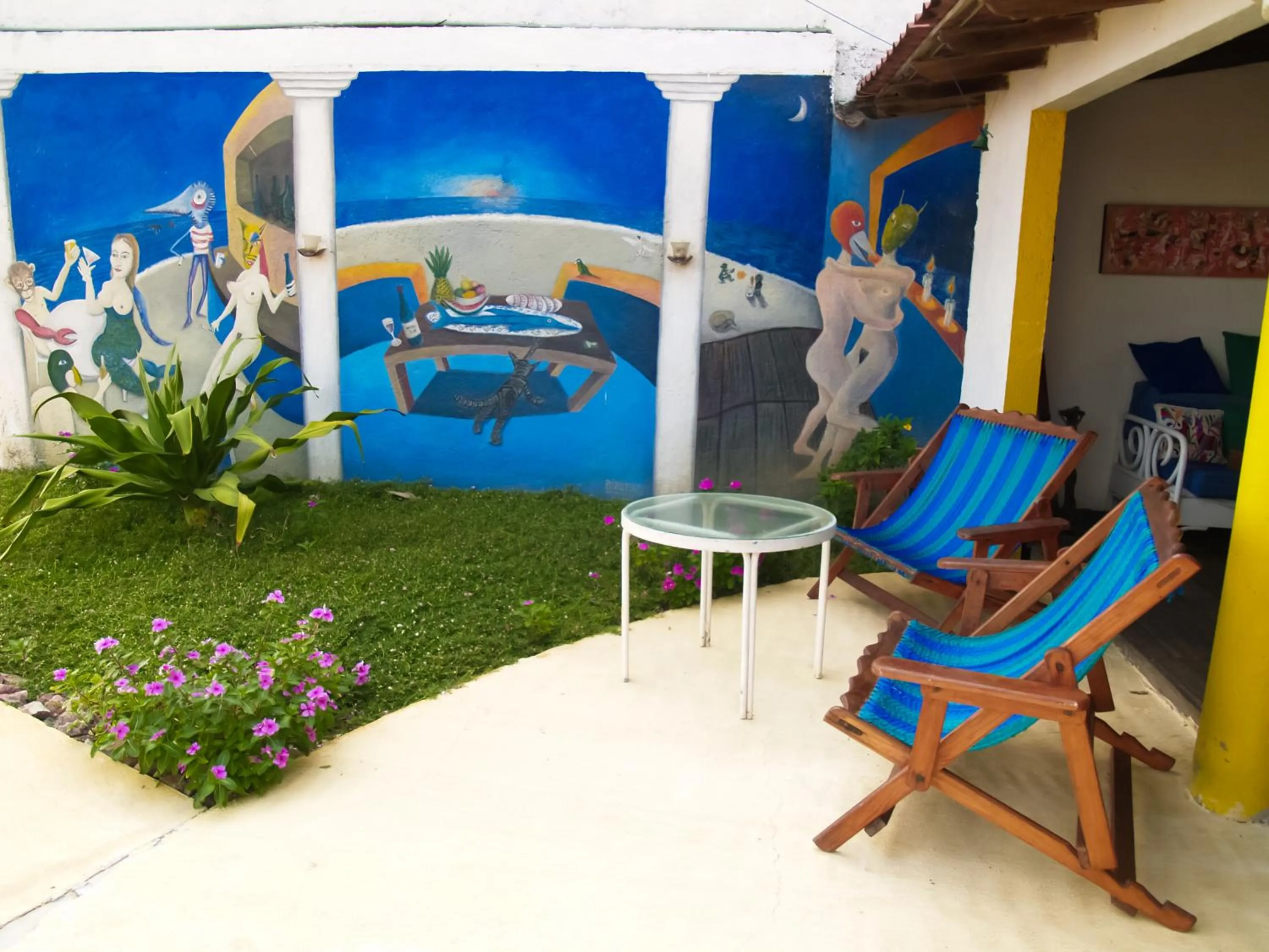 Garden in Hotel Gilda