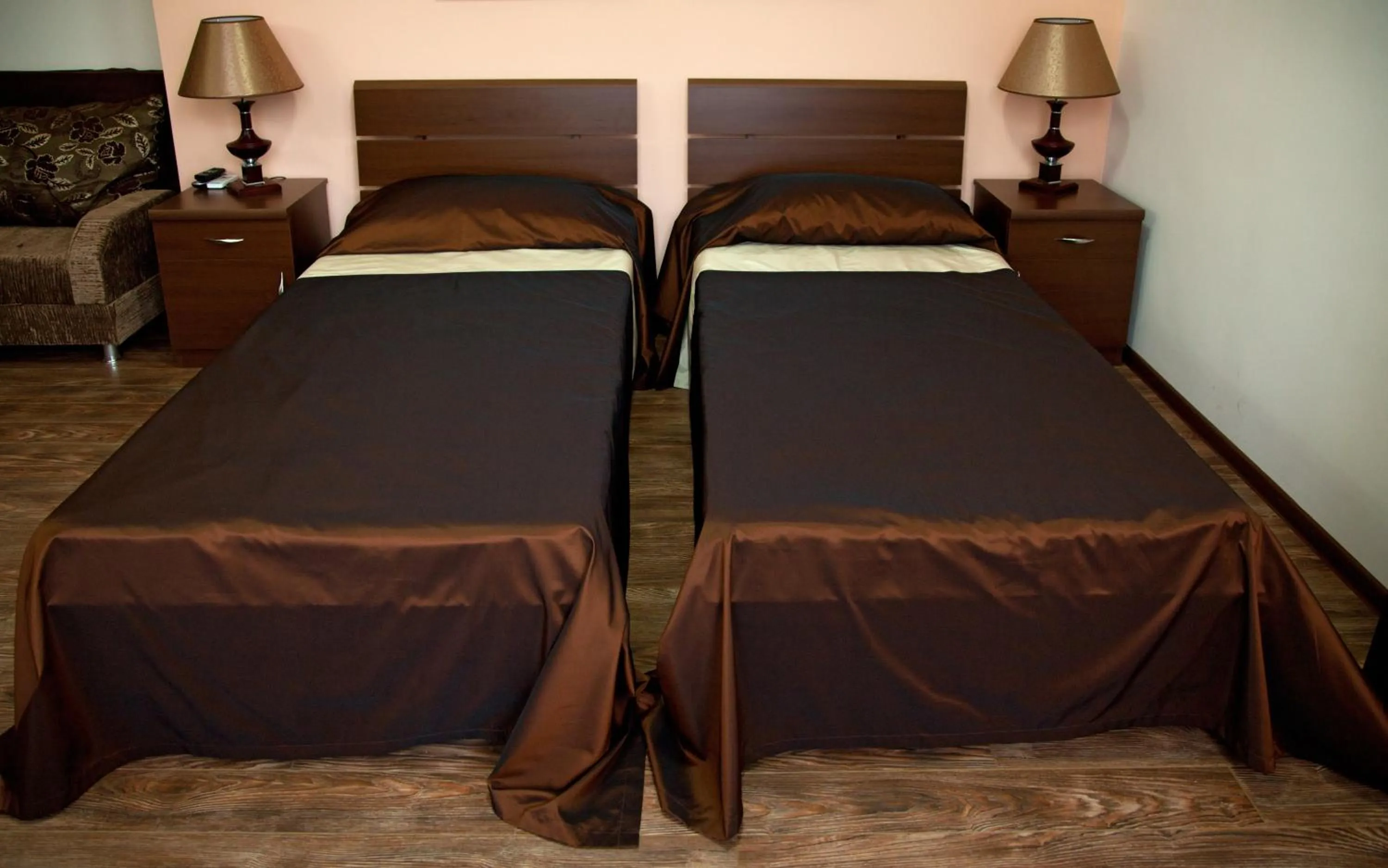 Bed in Hin Yerevantsi Hotel