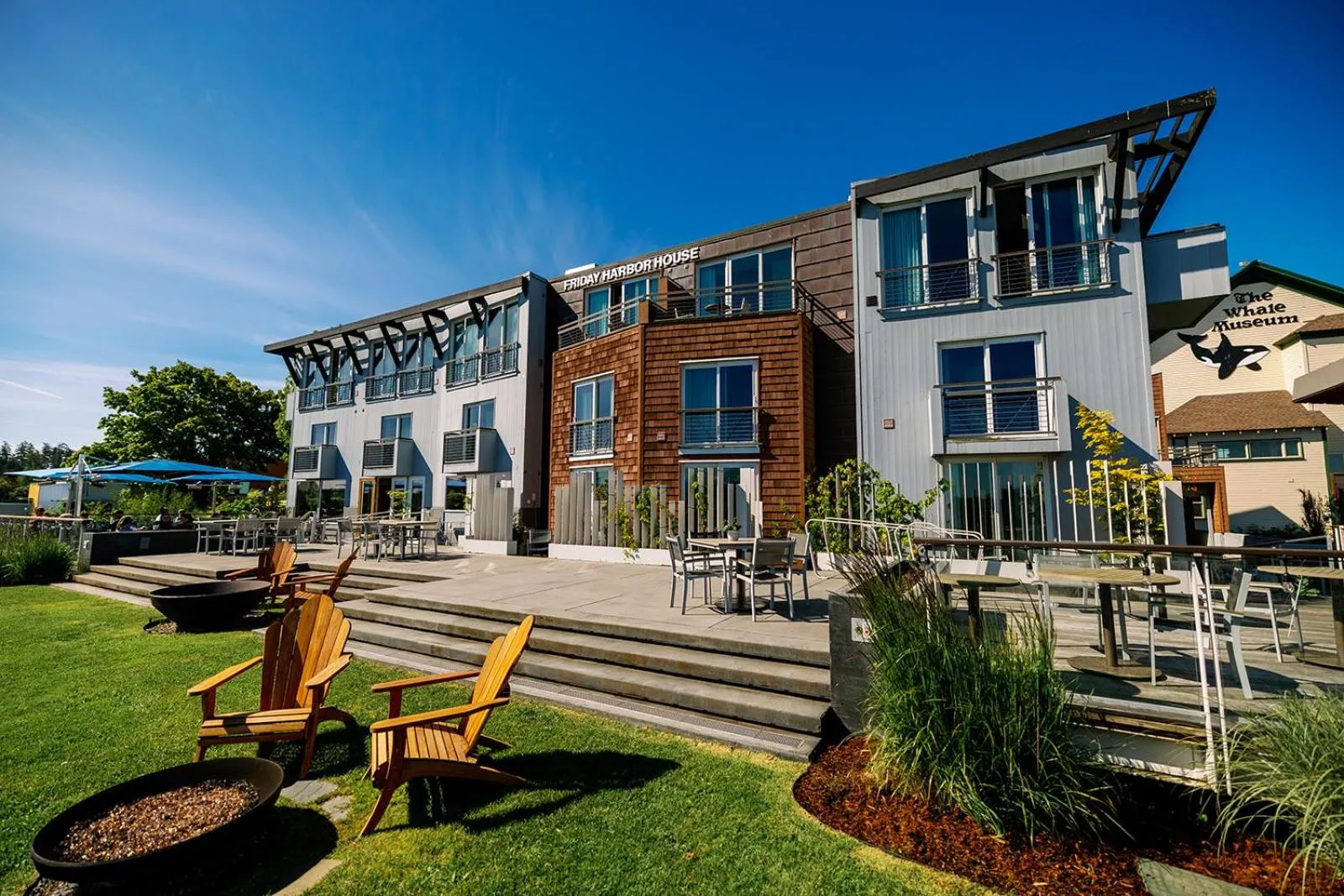 Garden in Friday Harbor House