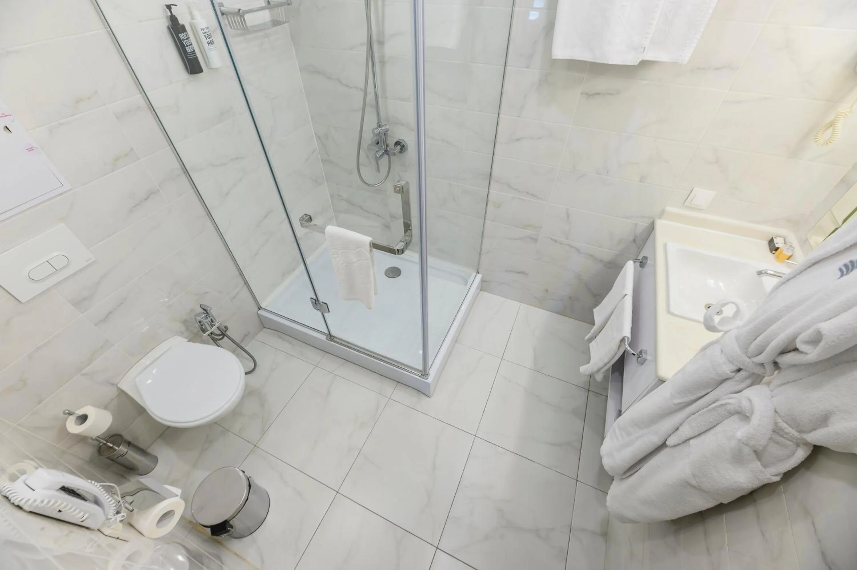 Bathroom in Almaty Hotel