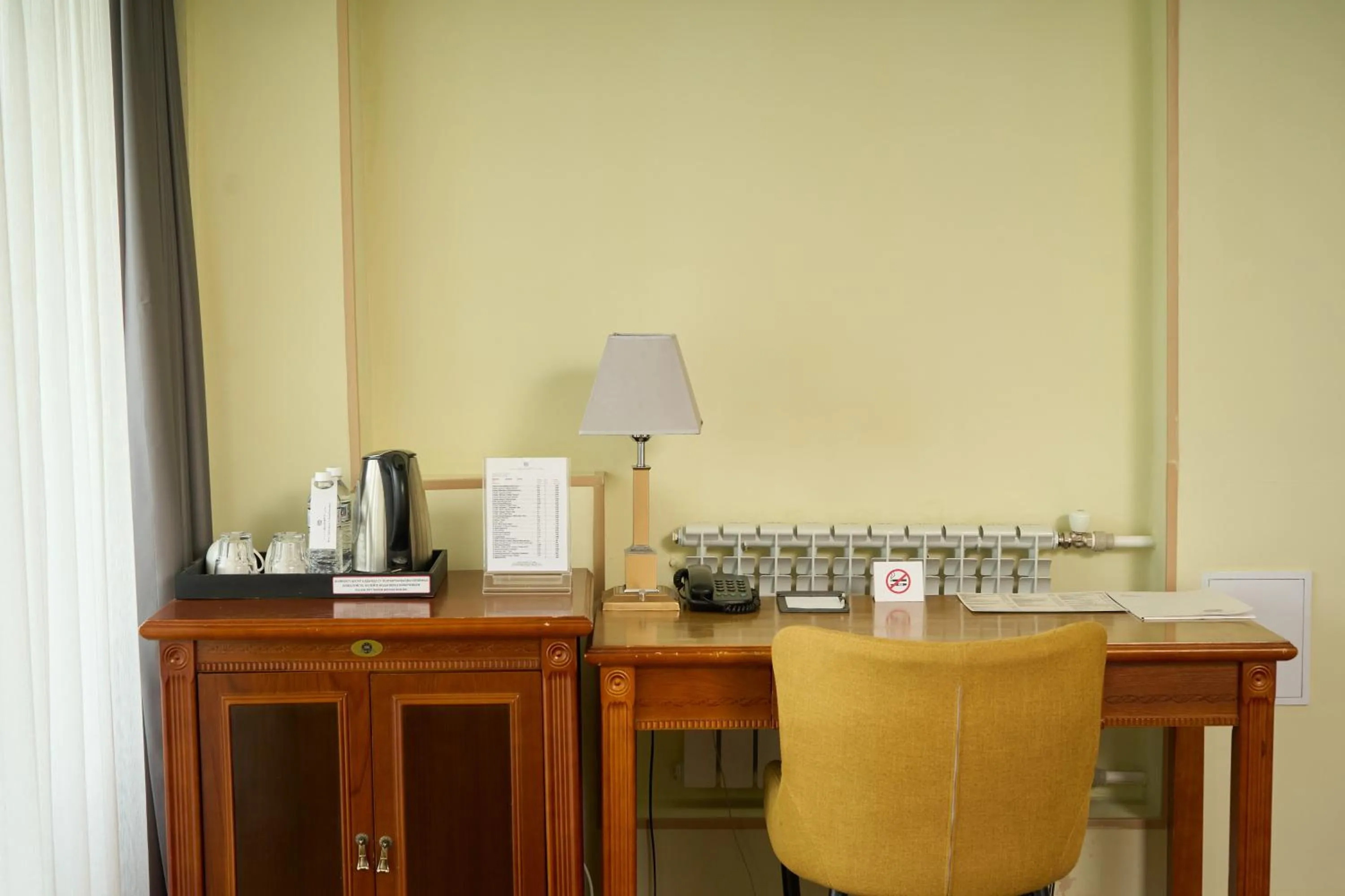 Coffee/tea facilities in Almaty Hotel