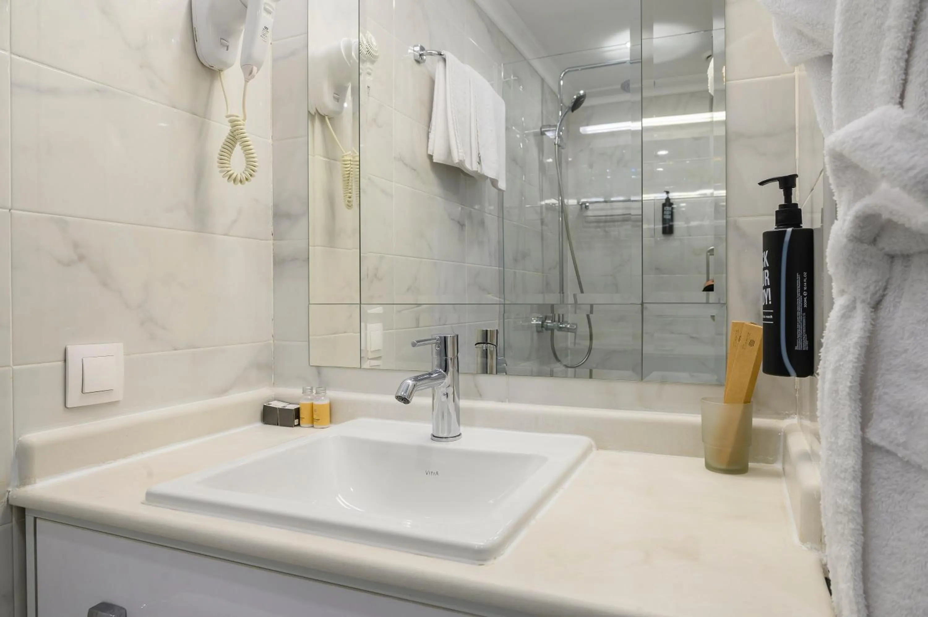 Bathroom in Almaty Hotel