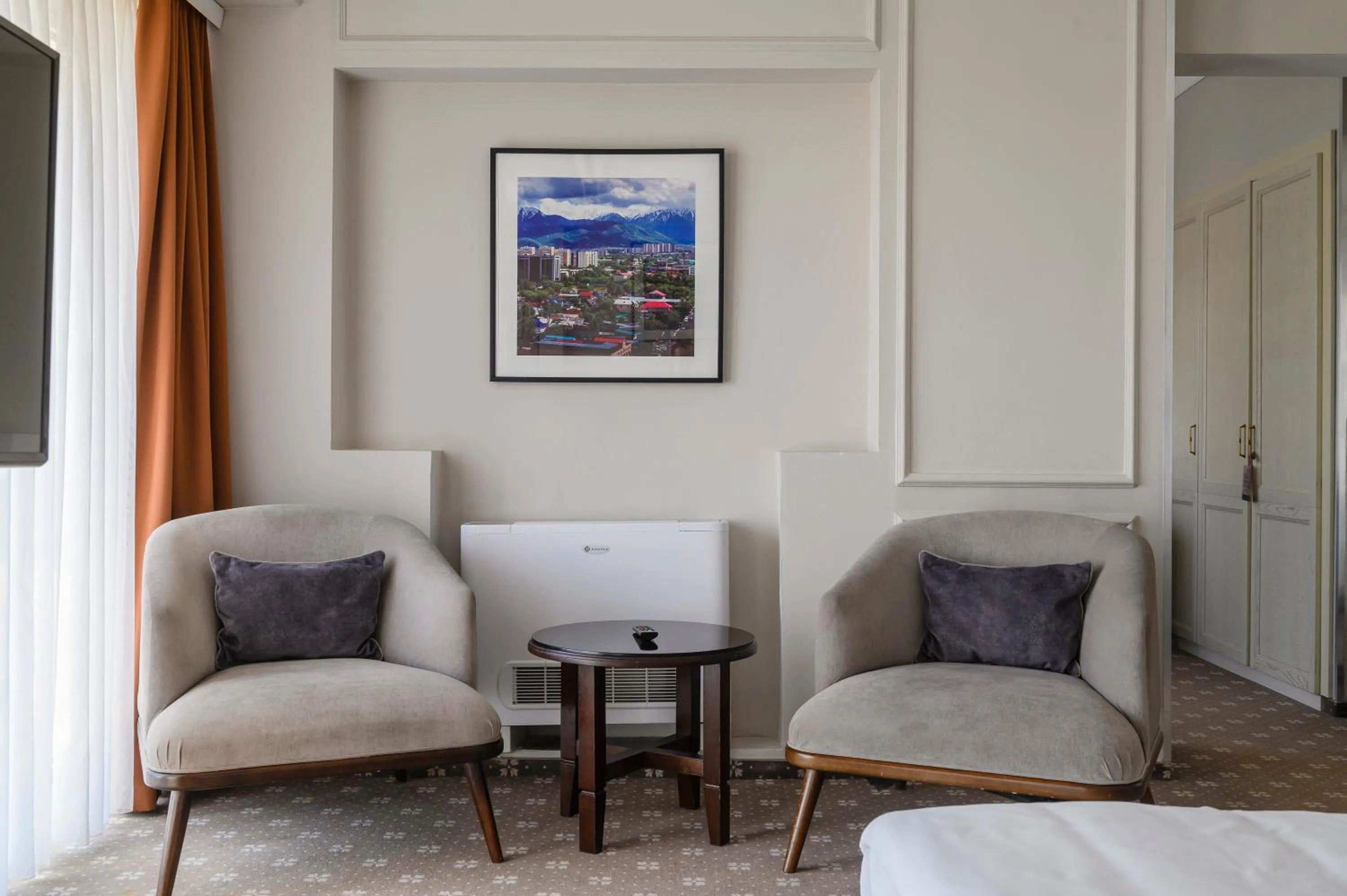 Seating area in Almaty Hotel