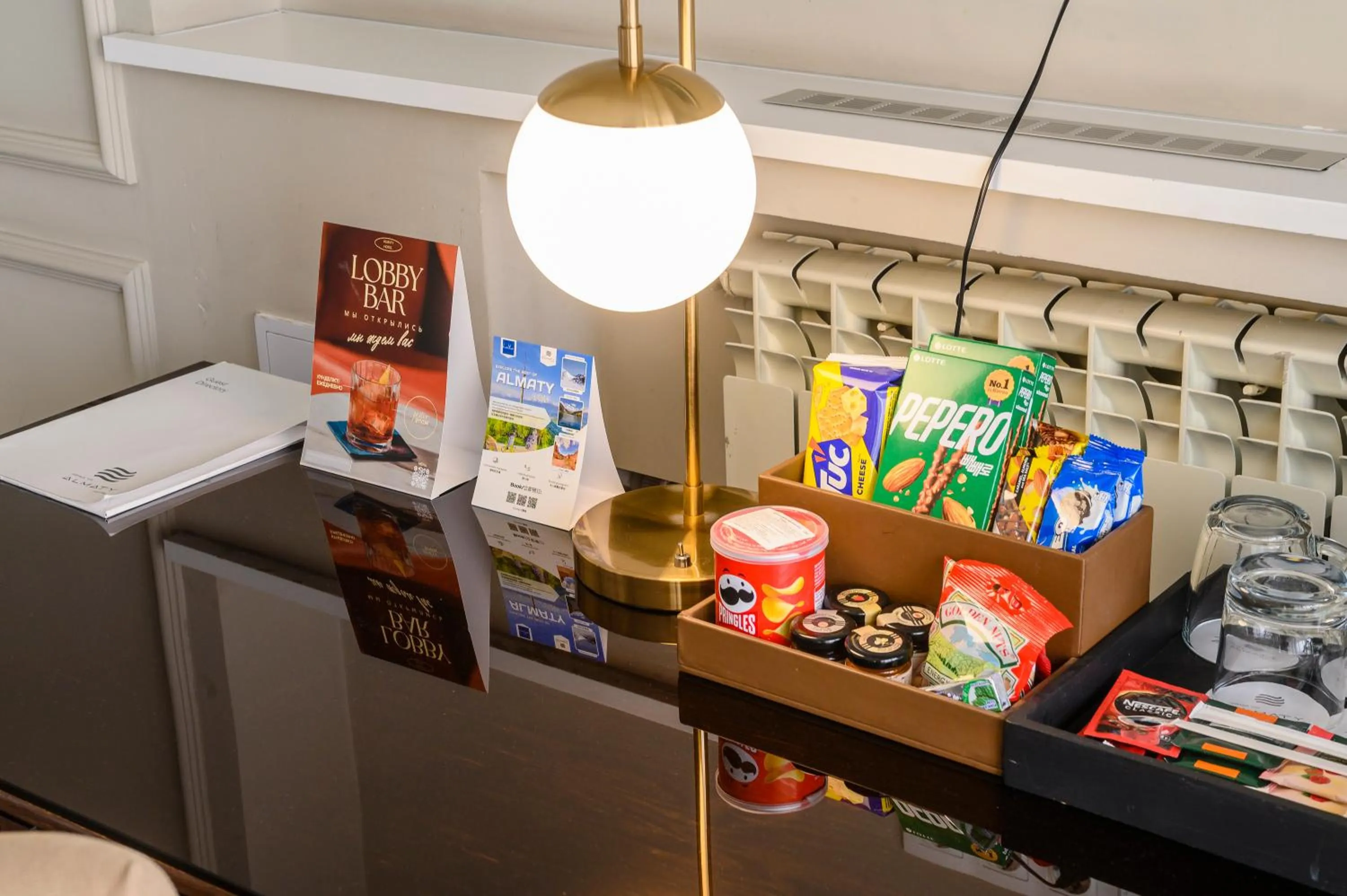 Food and drinks in Almaty Hotel