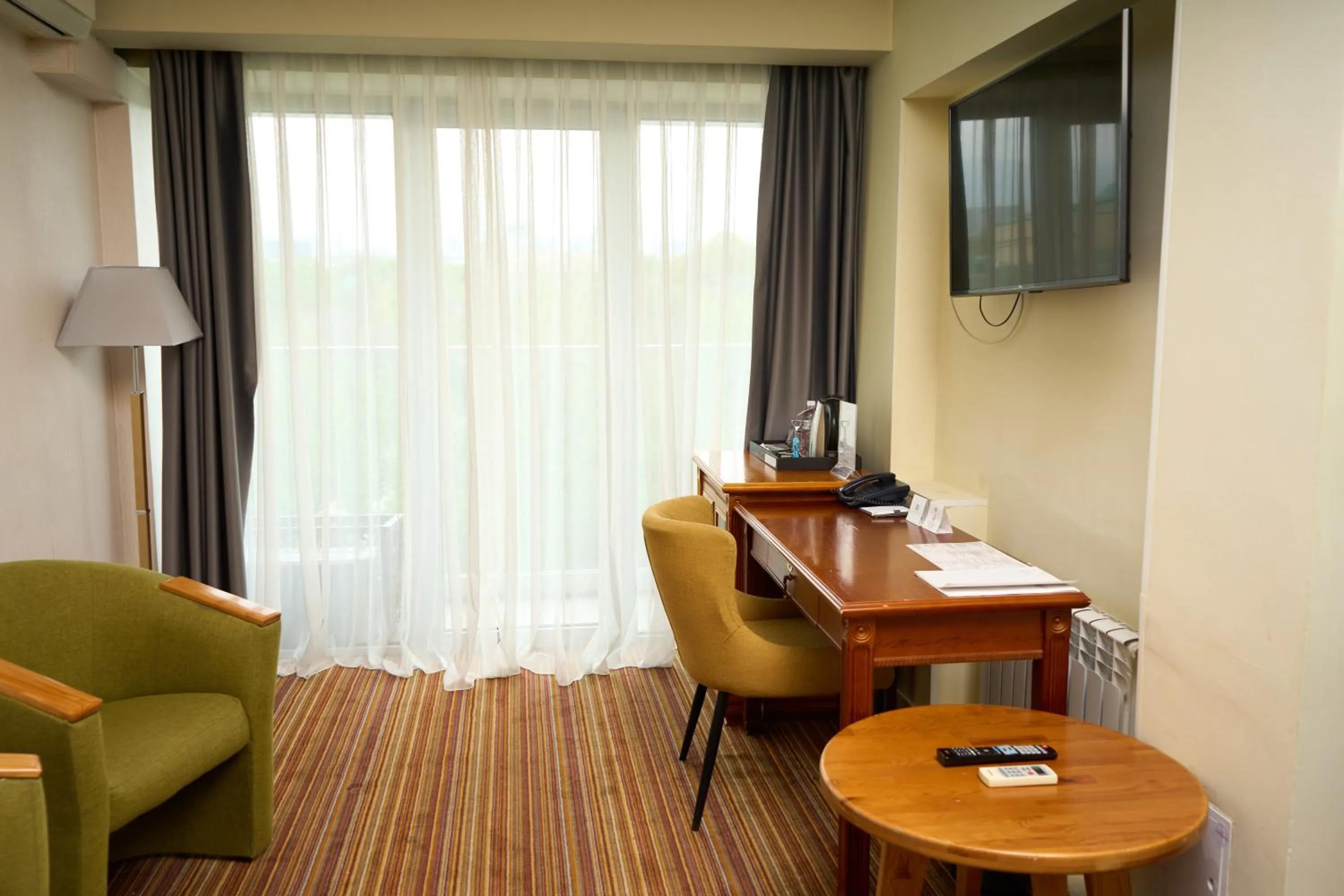 Seating area in Almaty Hotel