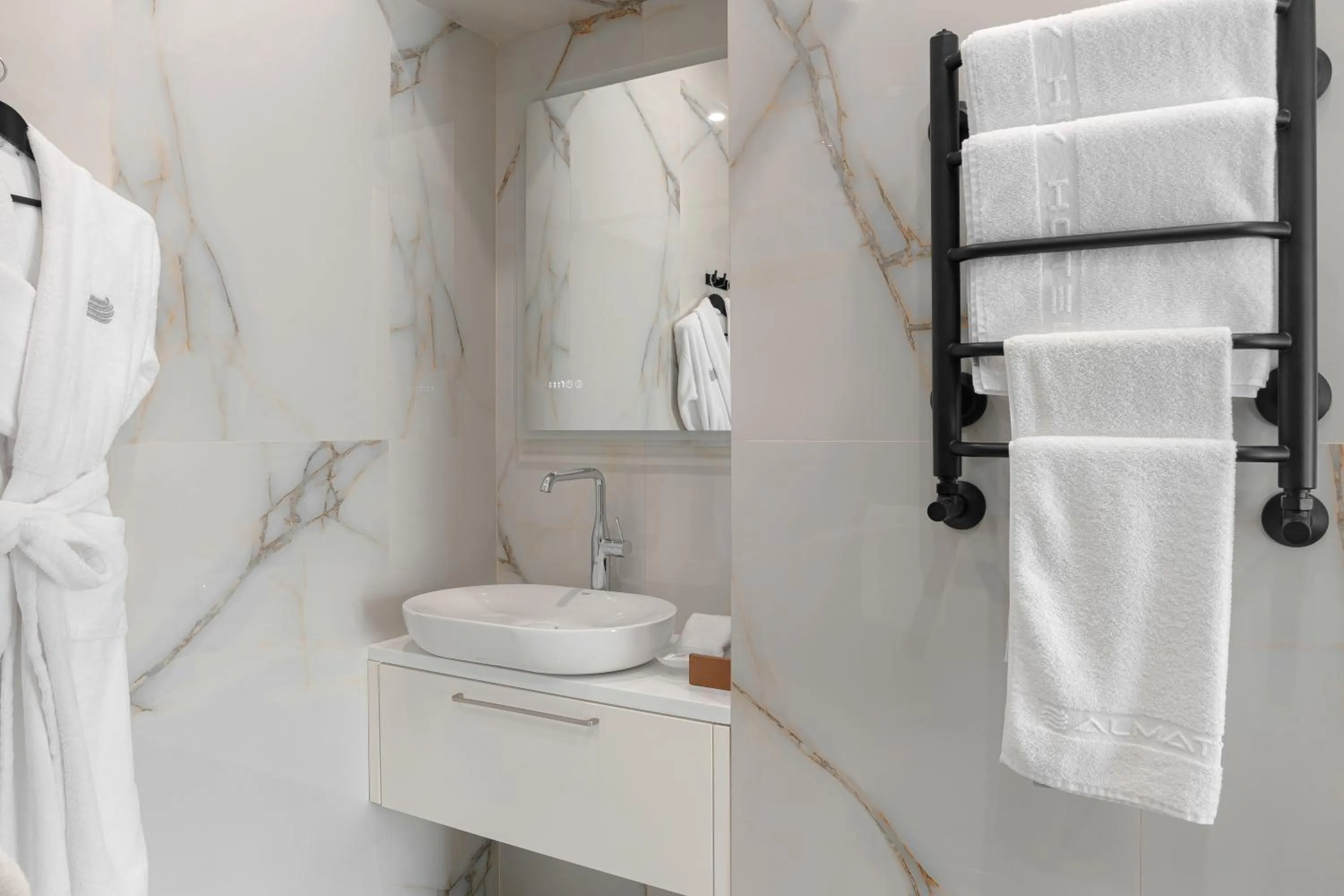 Shower in Almaty Hotel