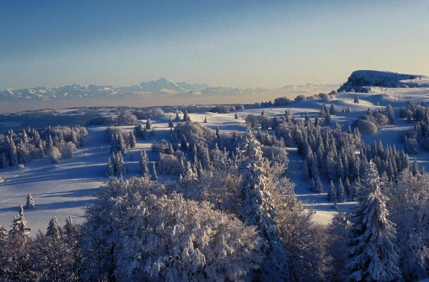 Natural landscape in Azureva Métabief