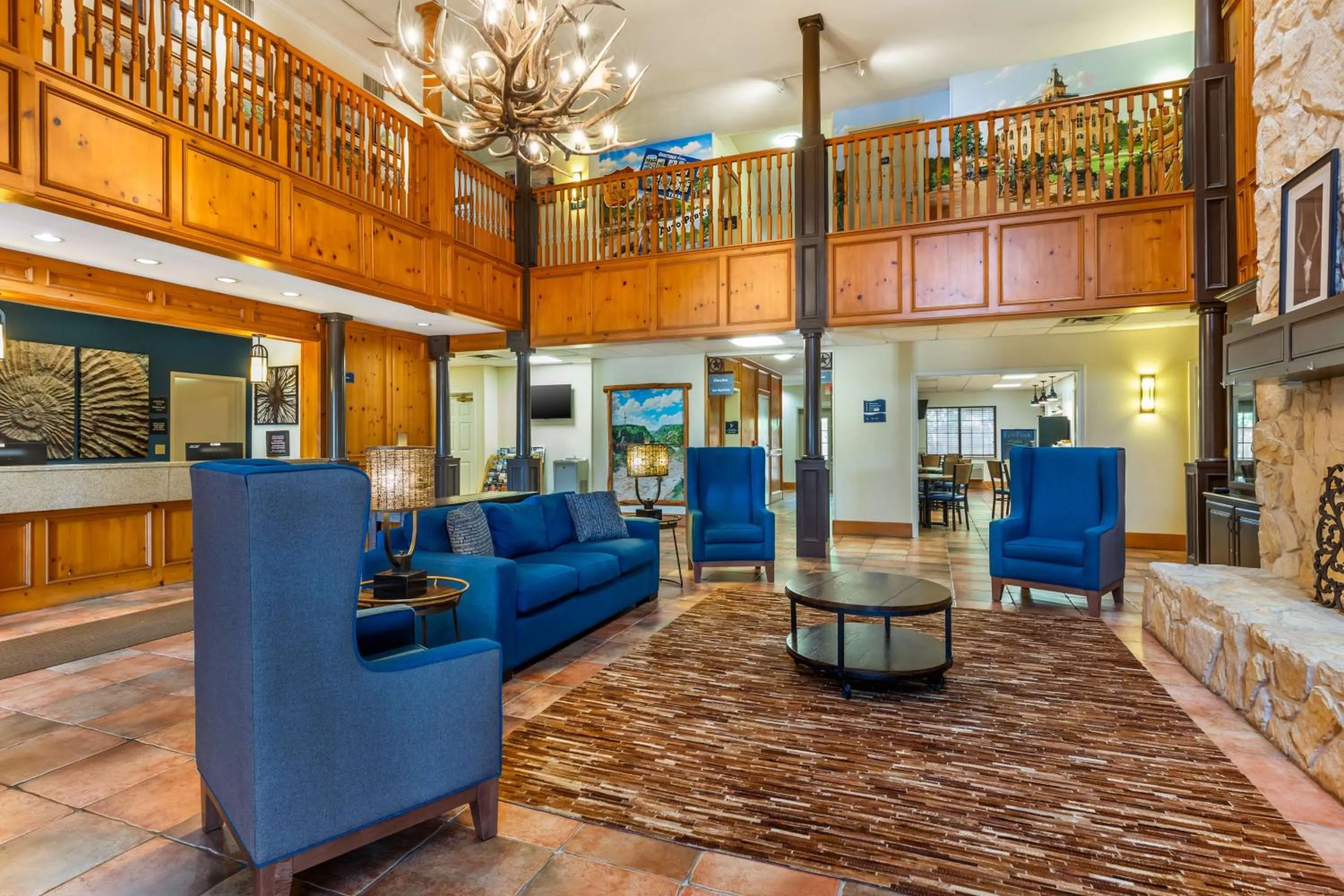 Lobby or reception in Best Western Dinosaur Valley Inn & Suites