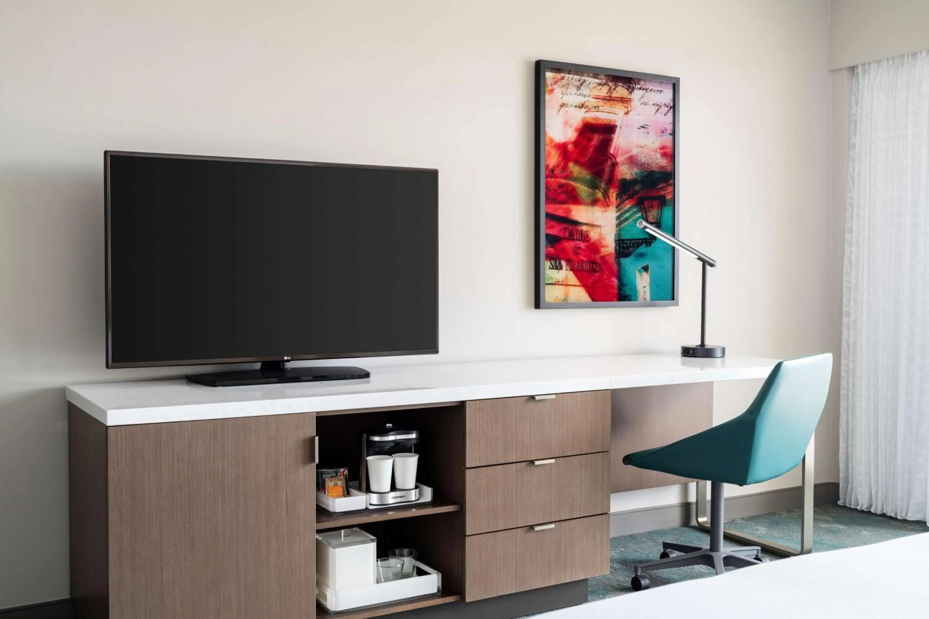 Bedroom in Caribe Hilton