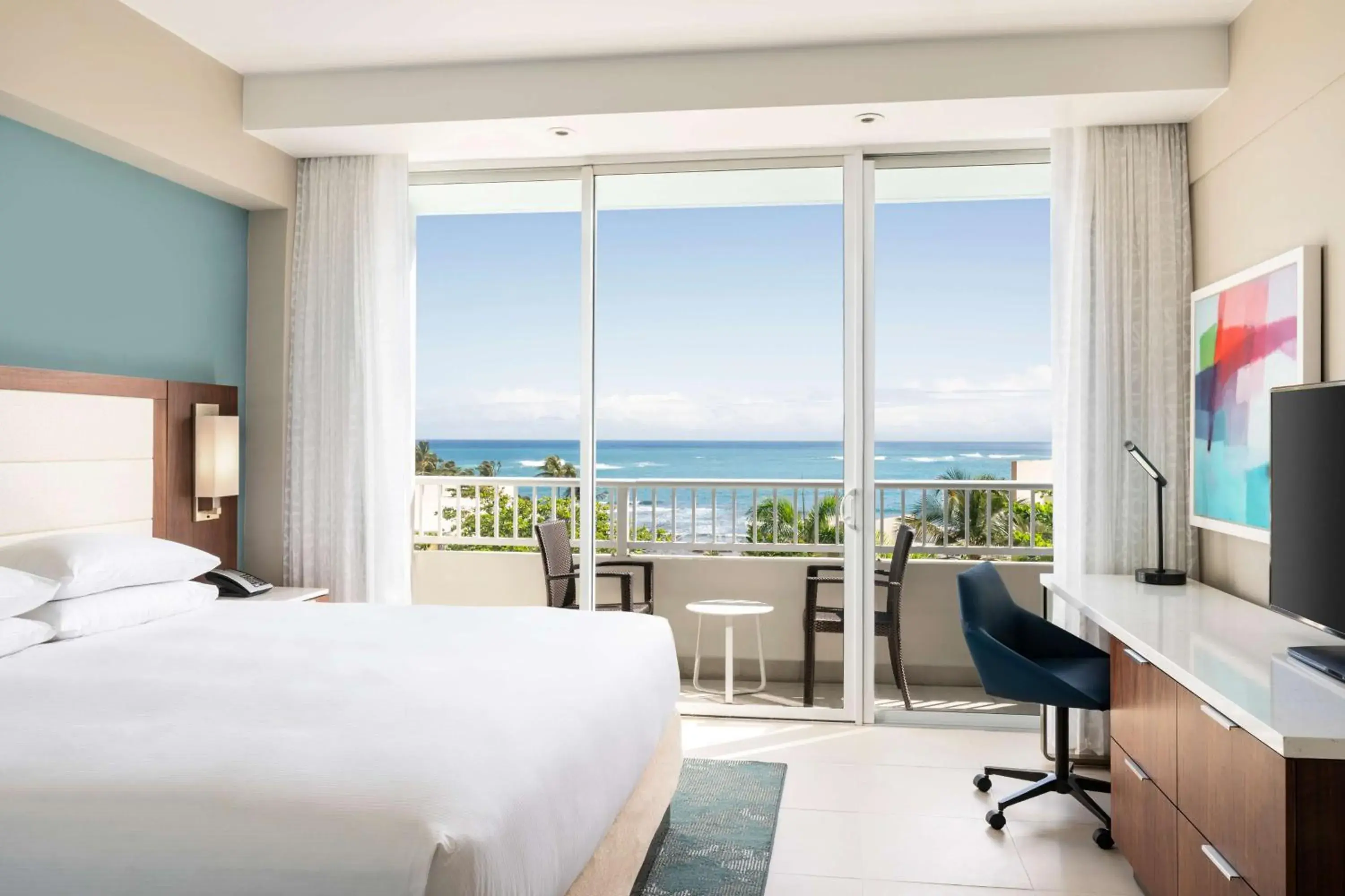 Premium King Suite with Garden View in Caribe Hilton Premium King Suite with Garden View in Caribe Hilton