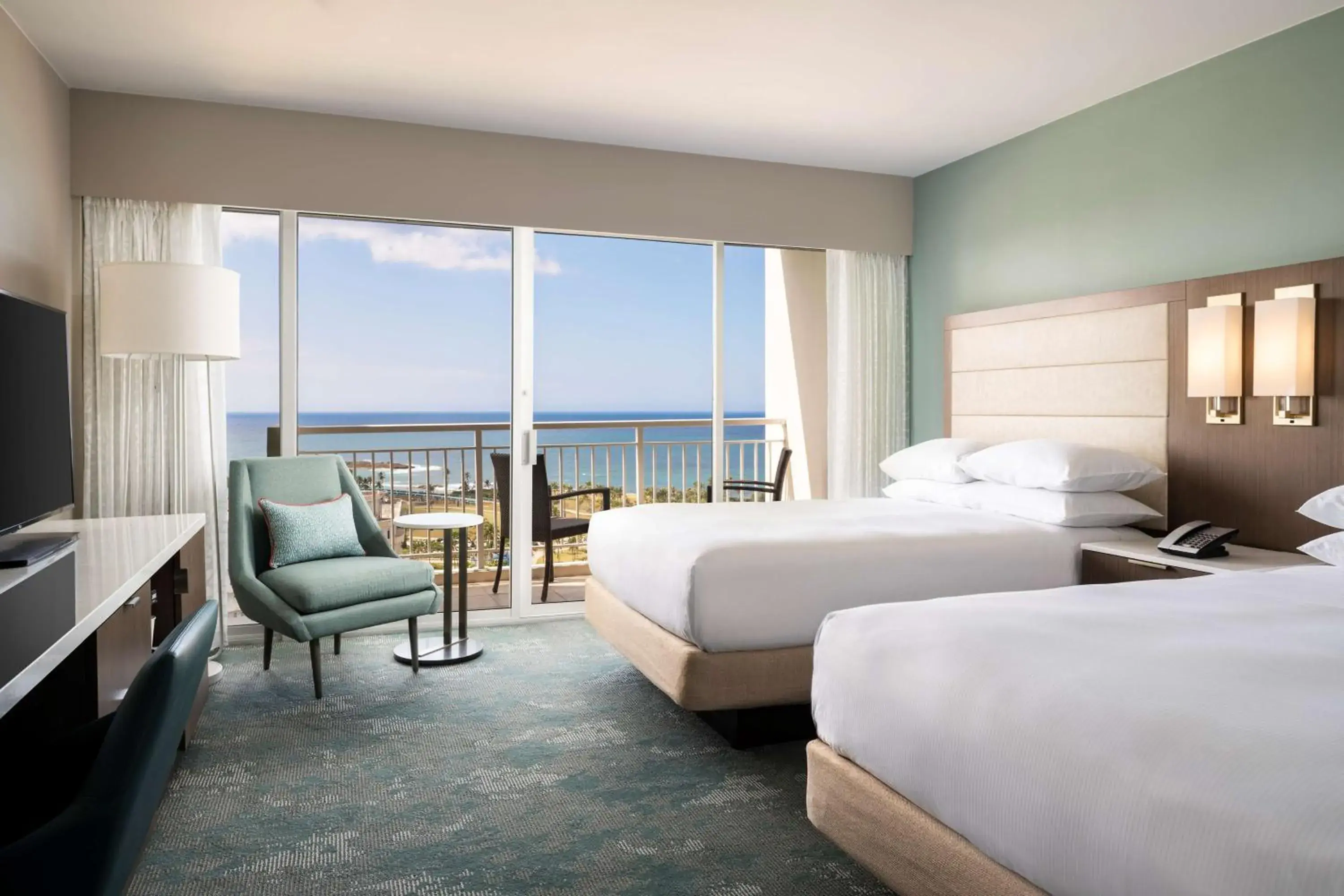 Collection Double Room with Two Double Beds - Secluded Wave Wing in Caribe Hilton Collection Double Room with Two Double Beds - Secluded Wave Wing in Caribe Hilton