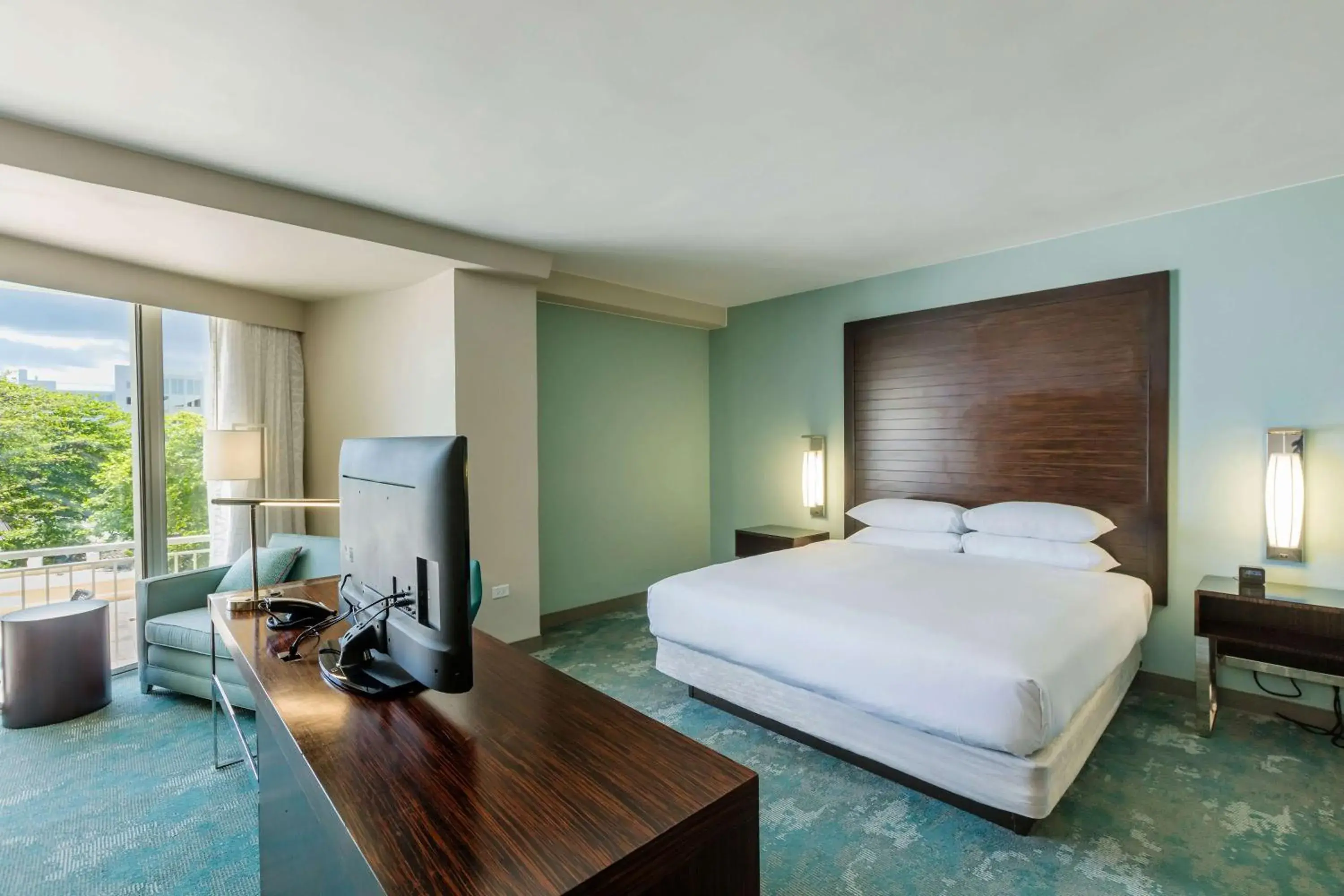 Junior King Suite with Roll-In Shower - Mobility Accessible in Caribe Hilton Junior King Suite with Roll-In Shower - Mobility Accessible in Caribe Hilton