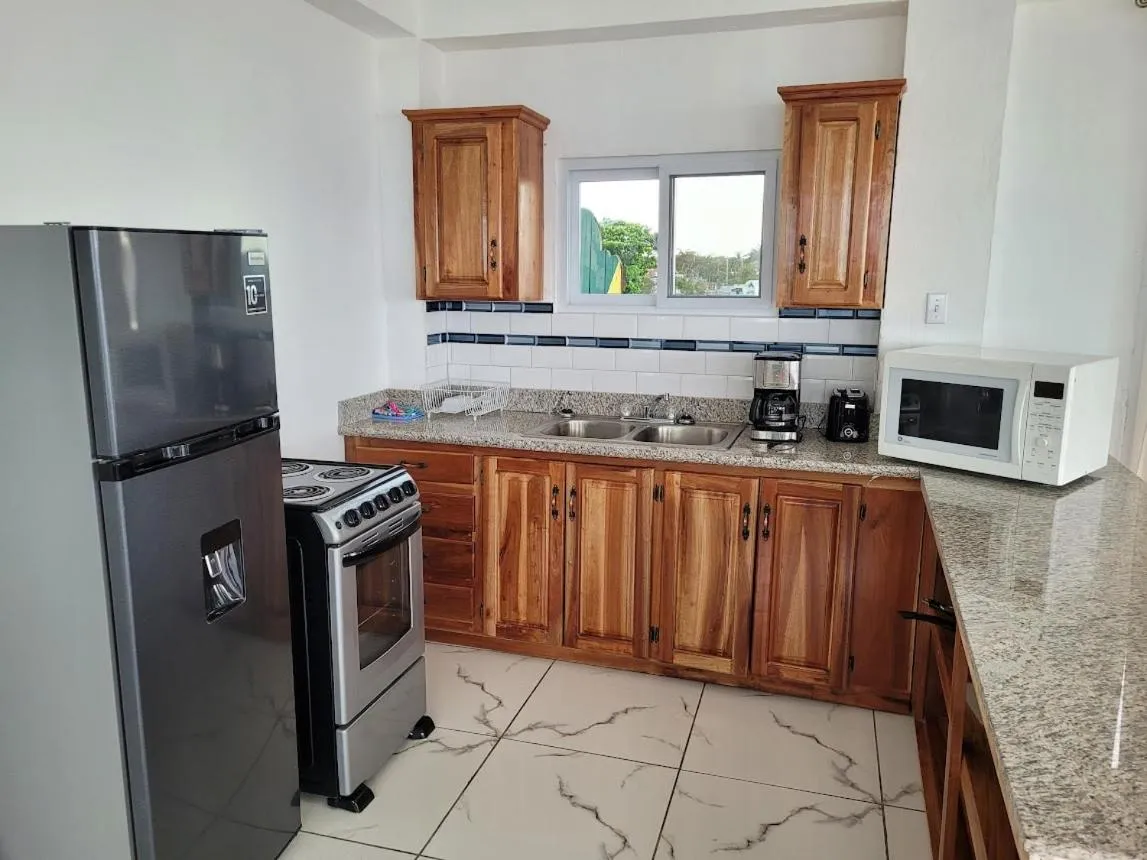 Kitchen or kitchenette in Home Sweet Home Resort