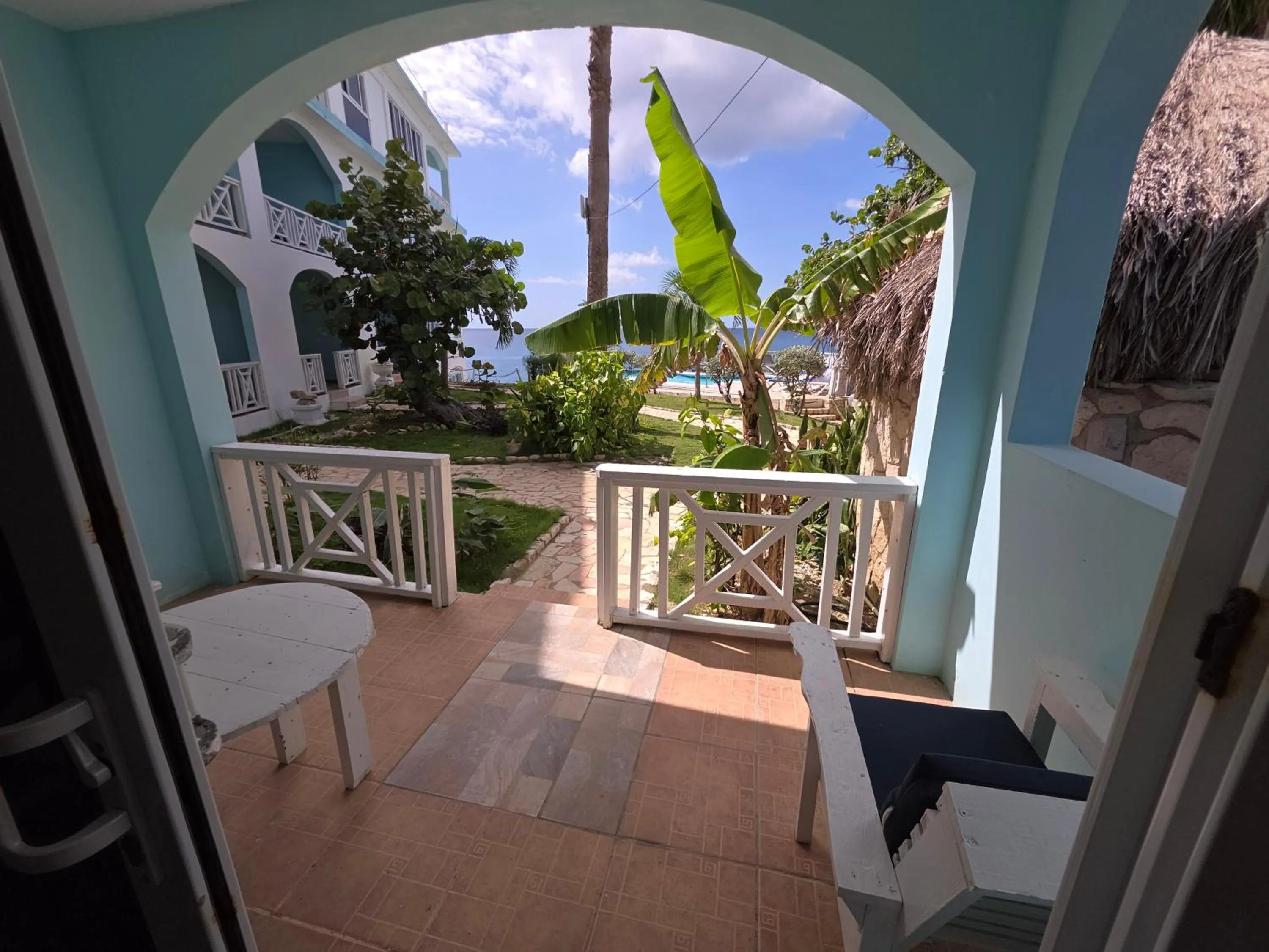 Patio in Home Sweet Home Resort