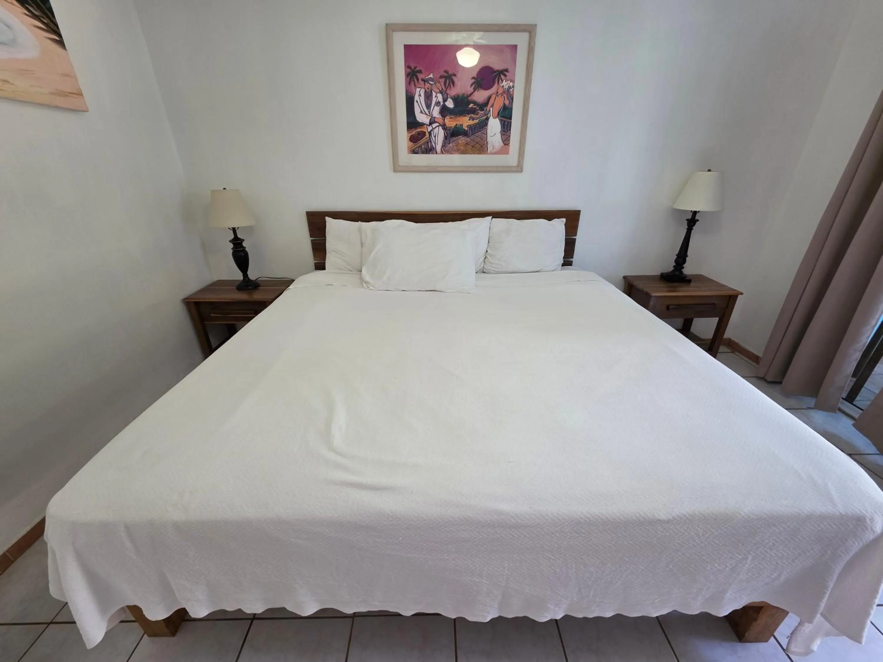 Bed in Home Sweet Home Resort