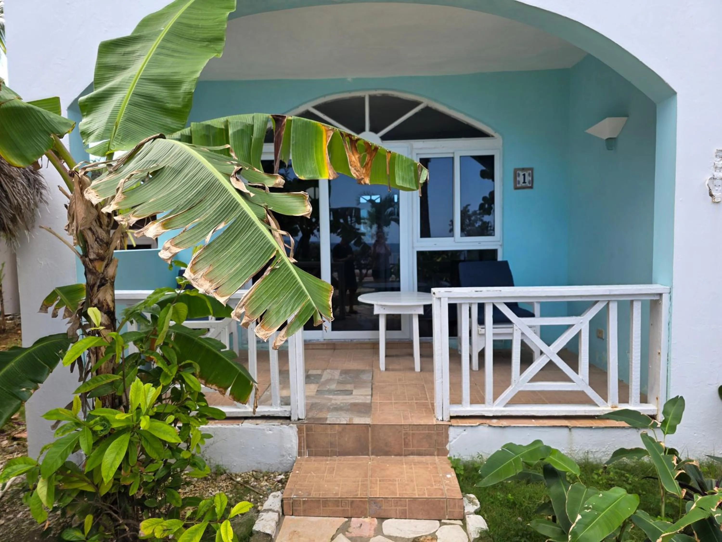 Patio in Home Sweet Home Resort