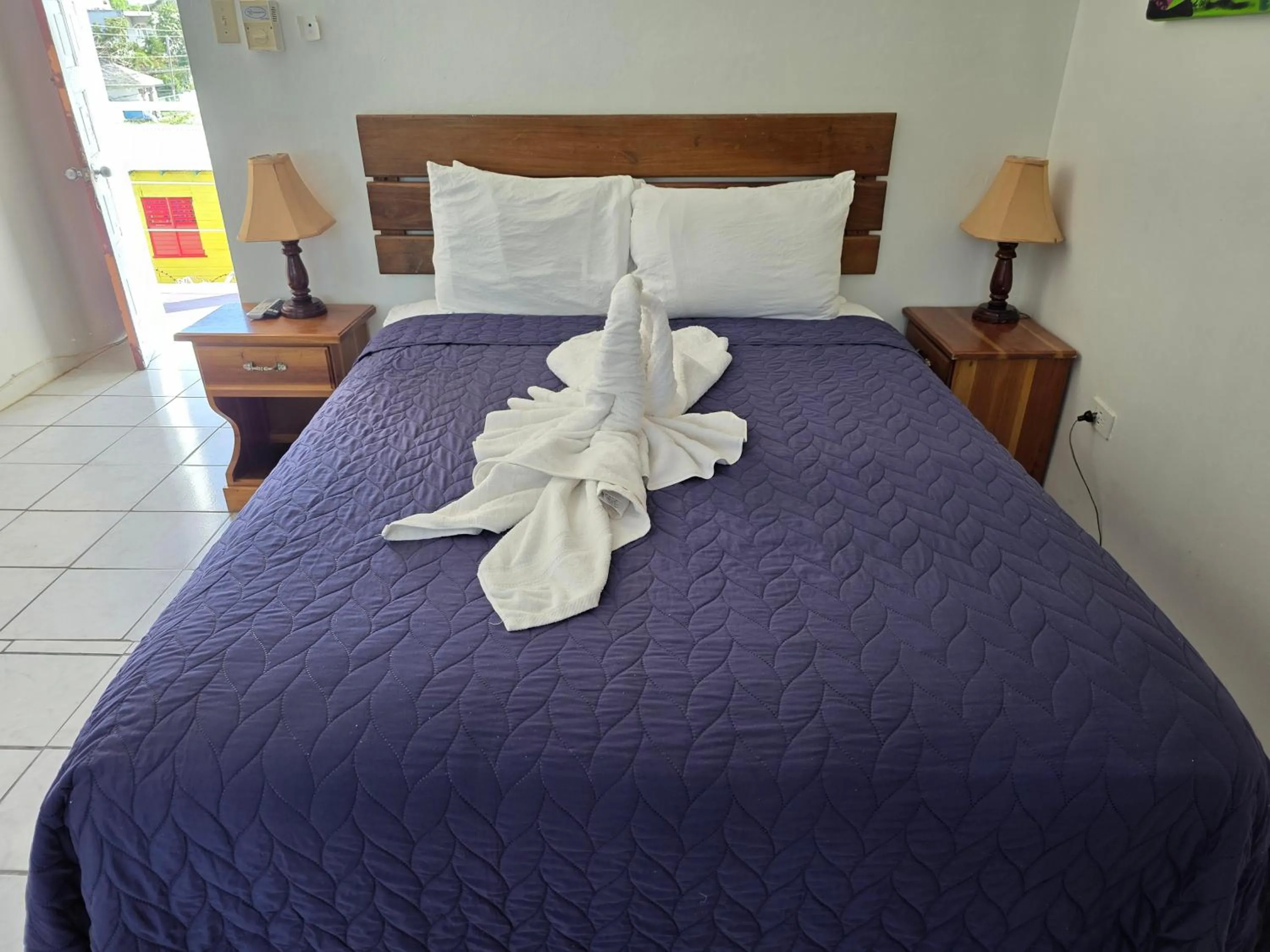 Bed in Home Sweet Home Resort