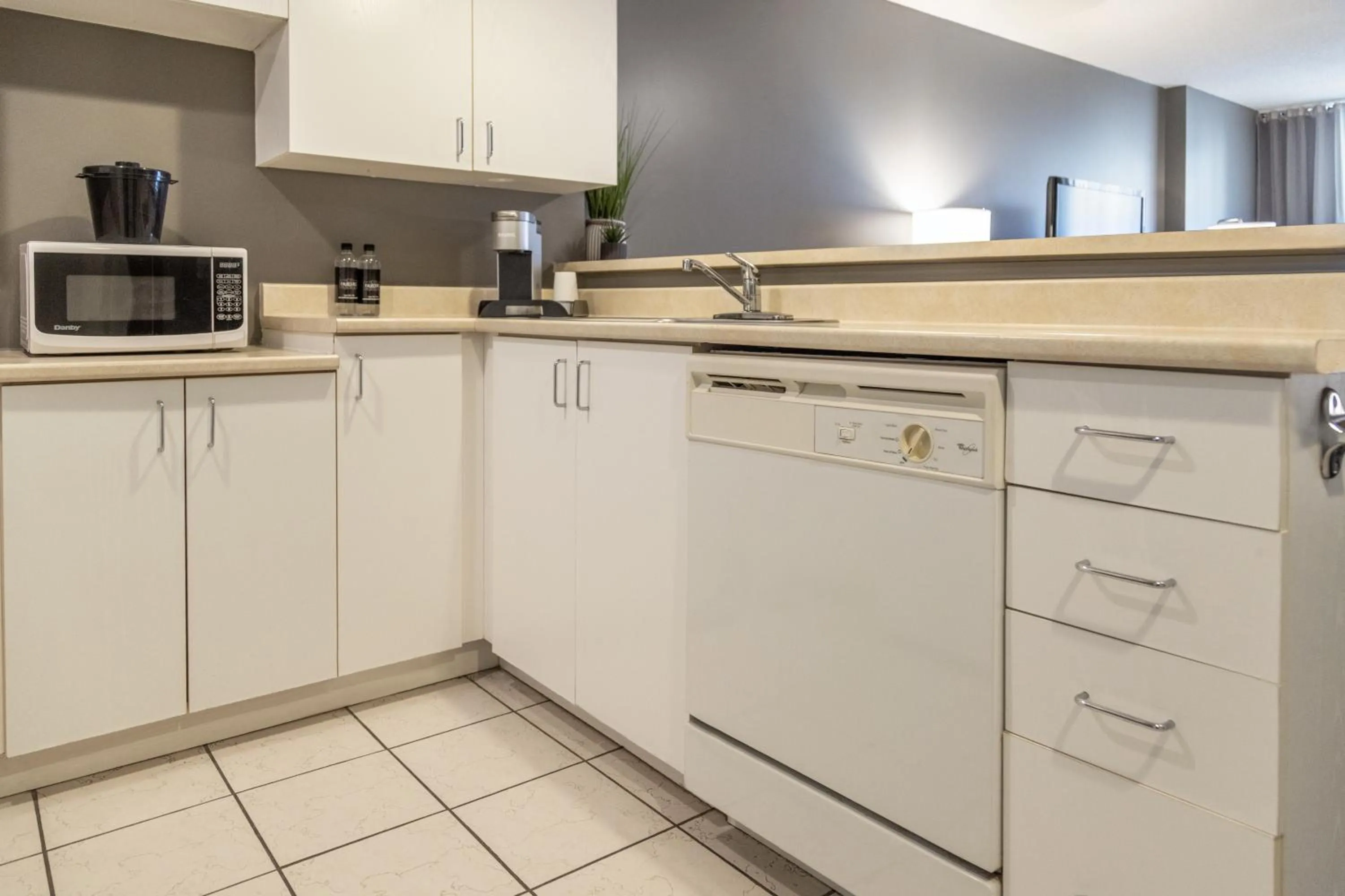 Kitchen or kitchenette in Hotel Faubourg Montreal Centre-Ville Downtown