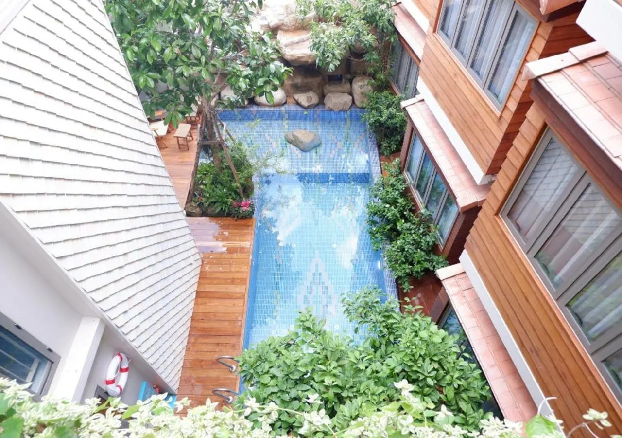 Swimming pool in Pastell Oldtown Chiang Mai