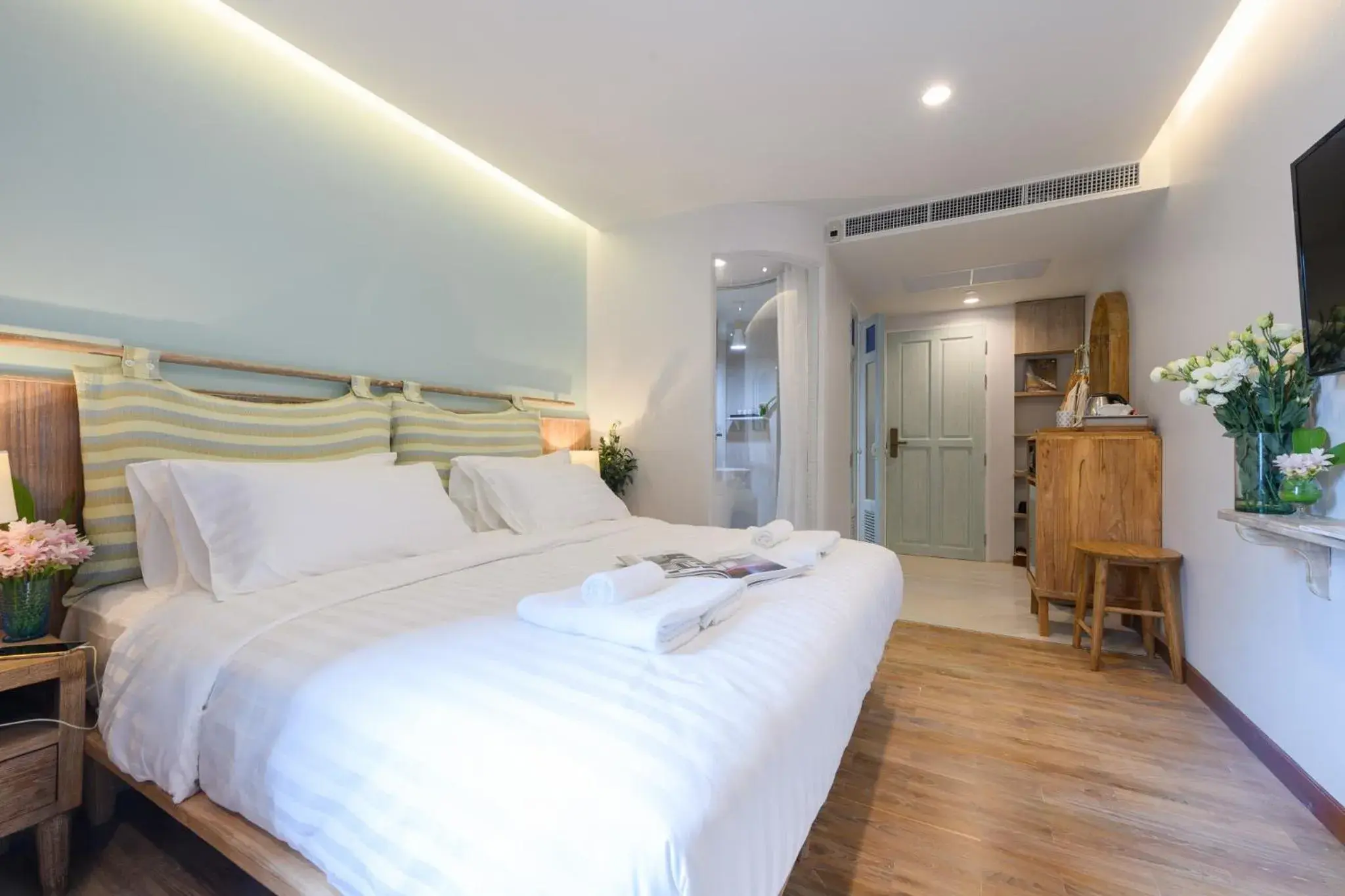 Deluxe Double or Twin Room with Pool Access in Pastell Oldtown Chiang Mai Deluxe Double or Twin Room with Pool Access in Pastell Oldtown Chiang Mai