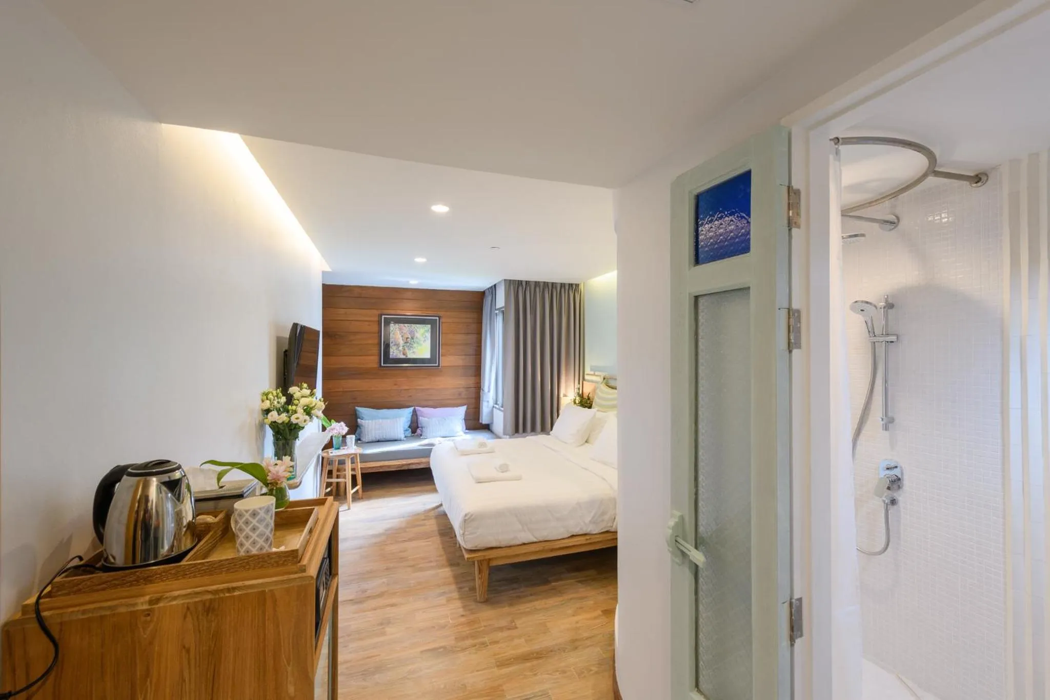 Bedroom, Bed in Pastell Oldtown Chiang Mai