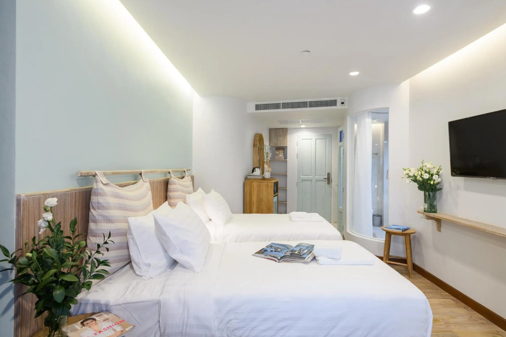 Bedroom, Bed in Pastell Oldtown Chiang Mai