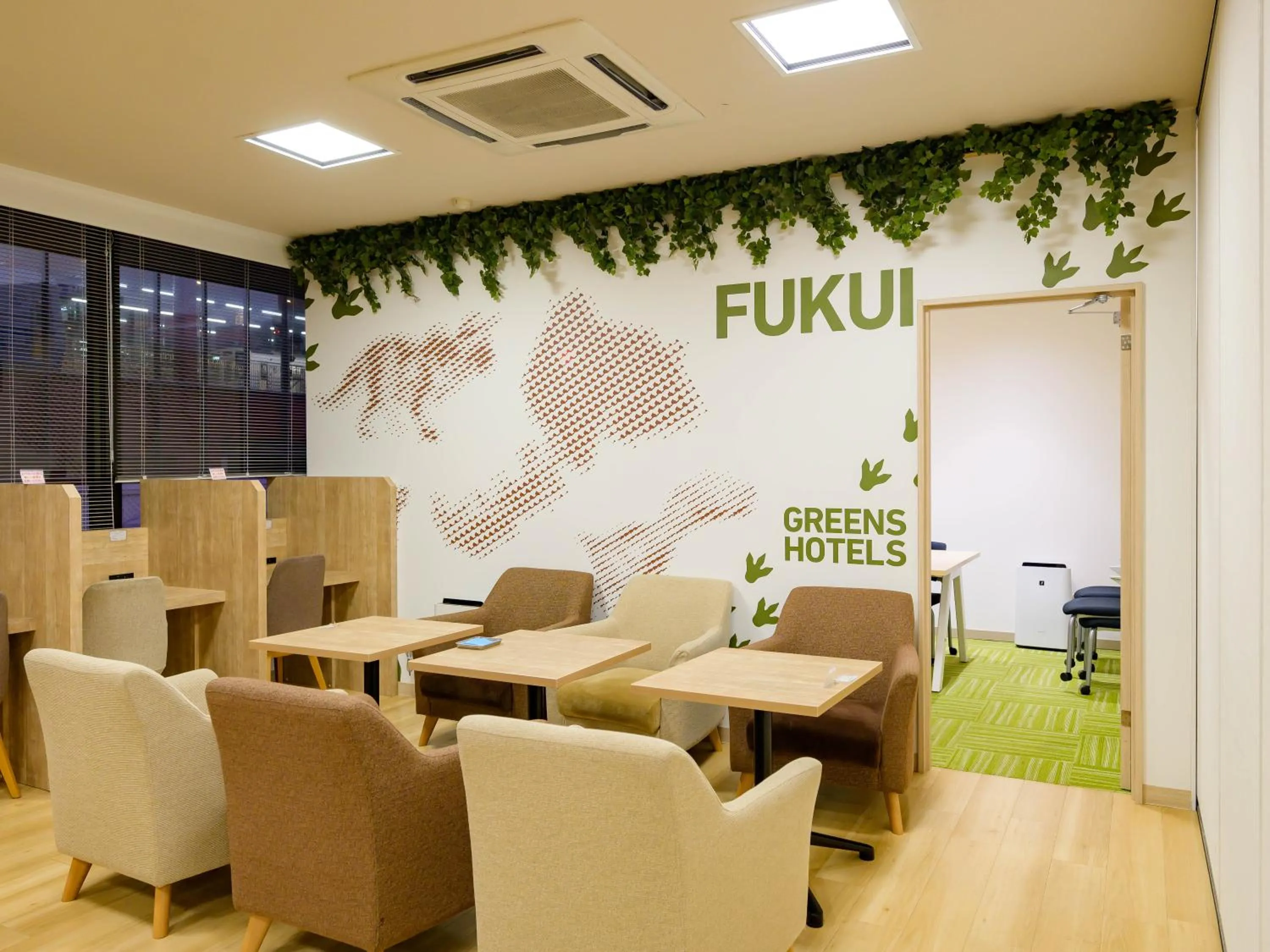 Seating area in Hotel Econo Fukui Station