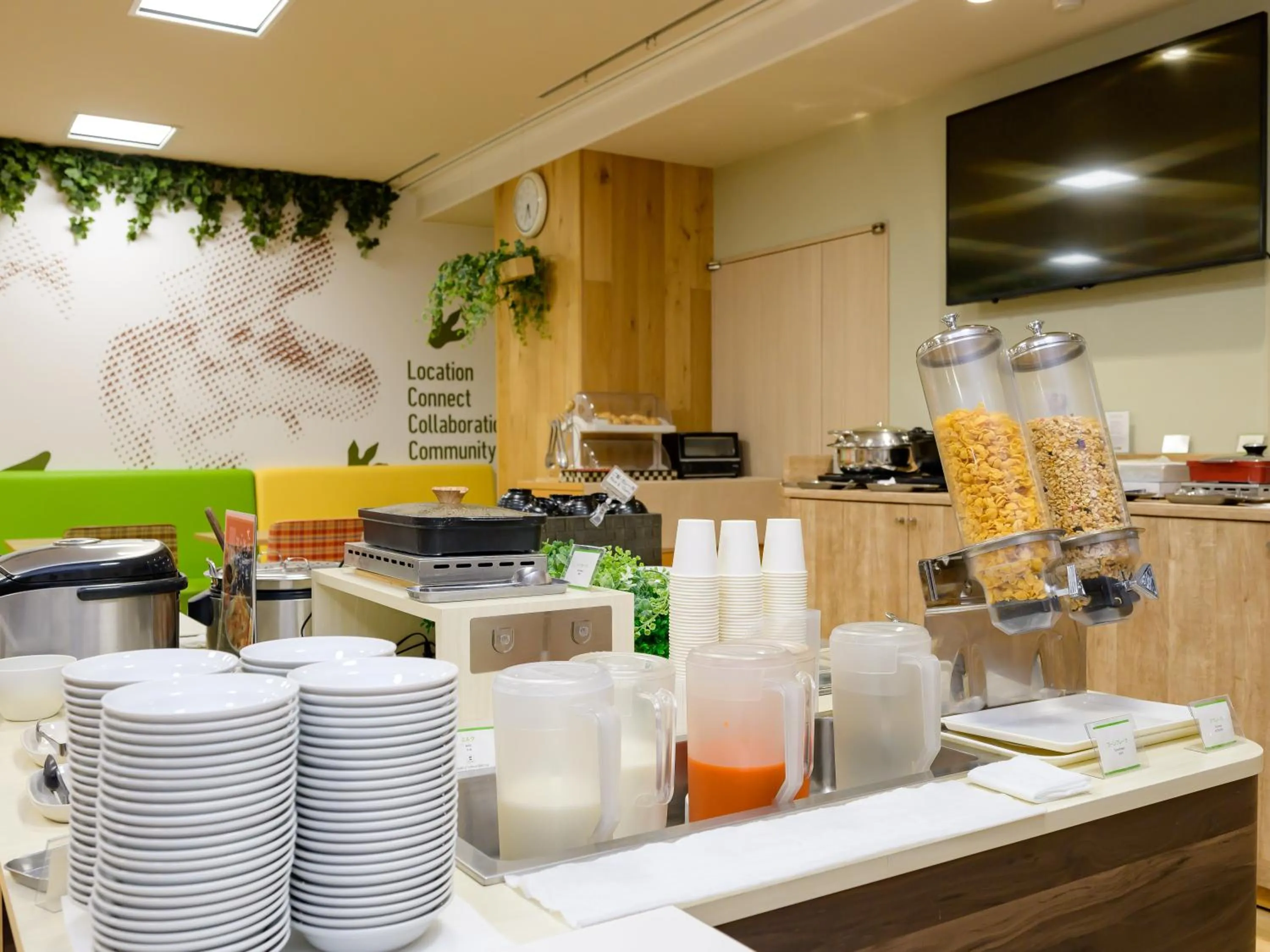 Food and drinks in Hotel Econo Fukui Station