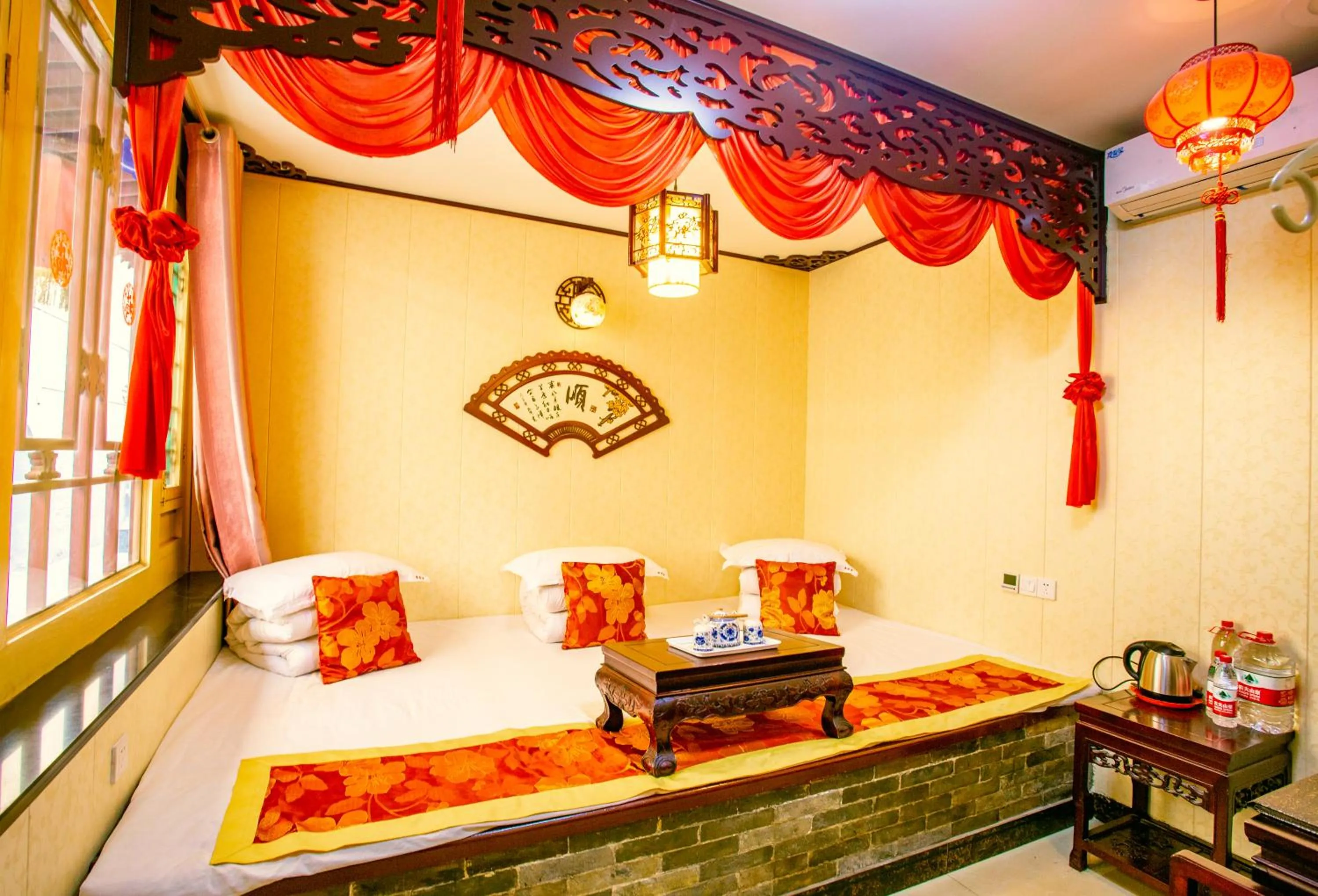 Bedroom, Bed in Pingyao Ji Family Courtyard Inn