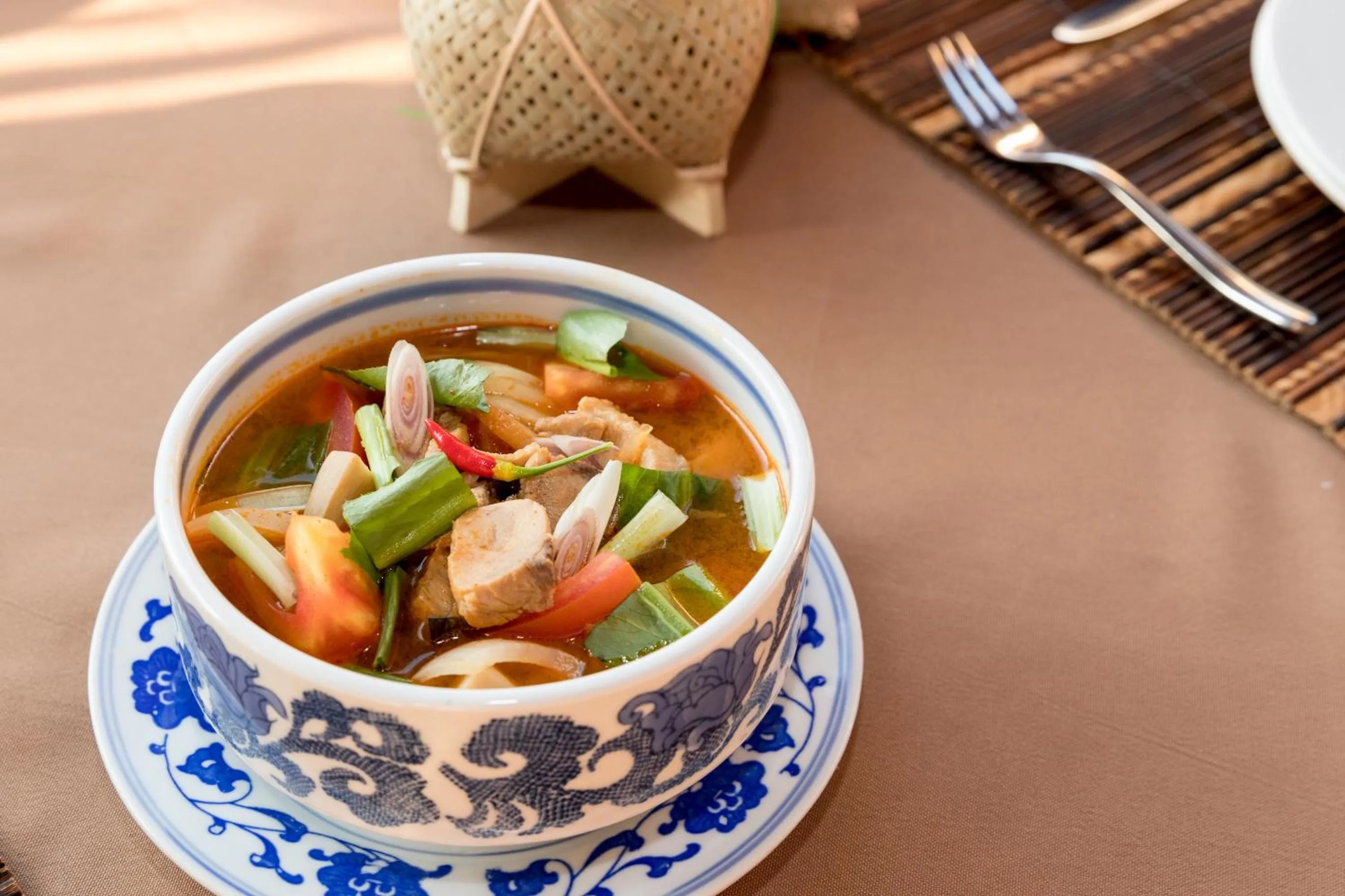 Food and drinks in Chandara Boutique Hotel