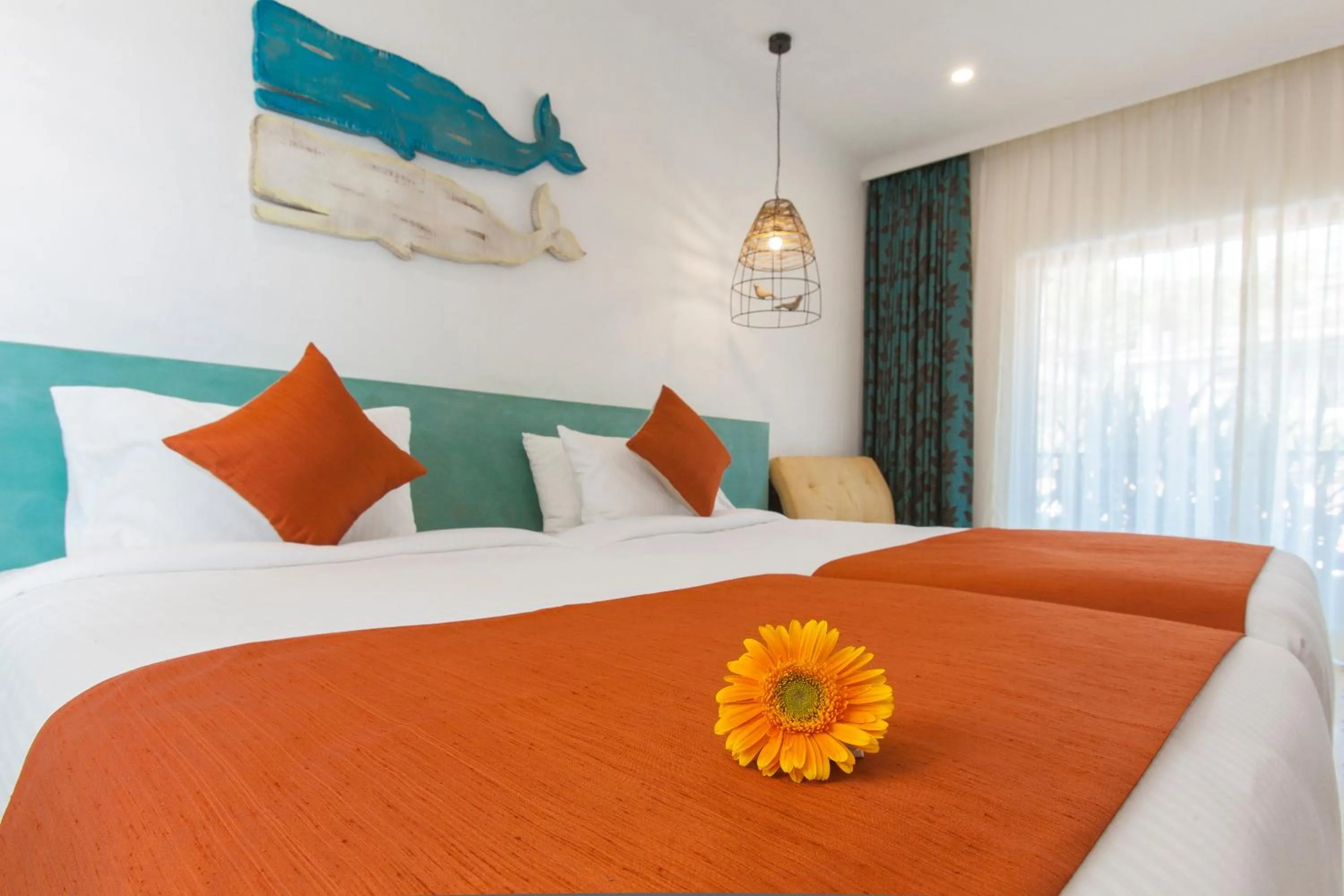 Bed in Jasminn Hotel - AM Hotel Kollection