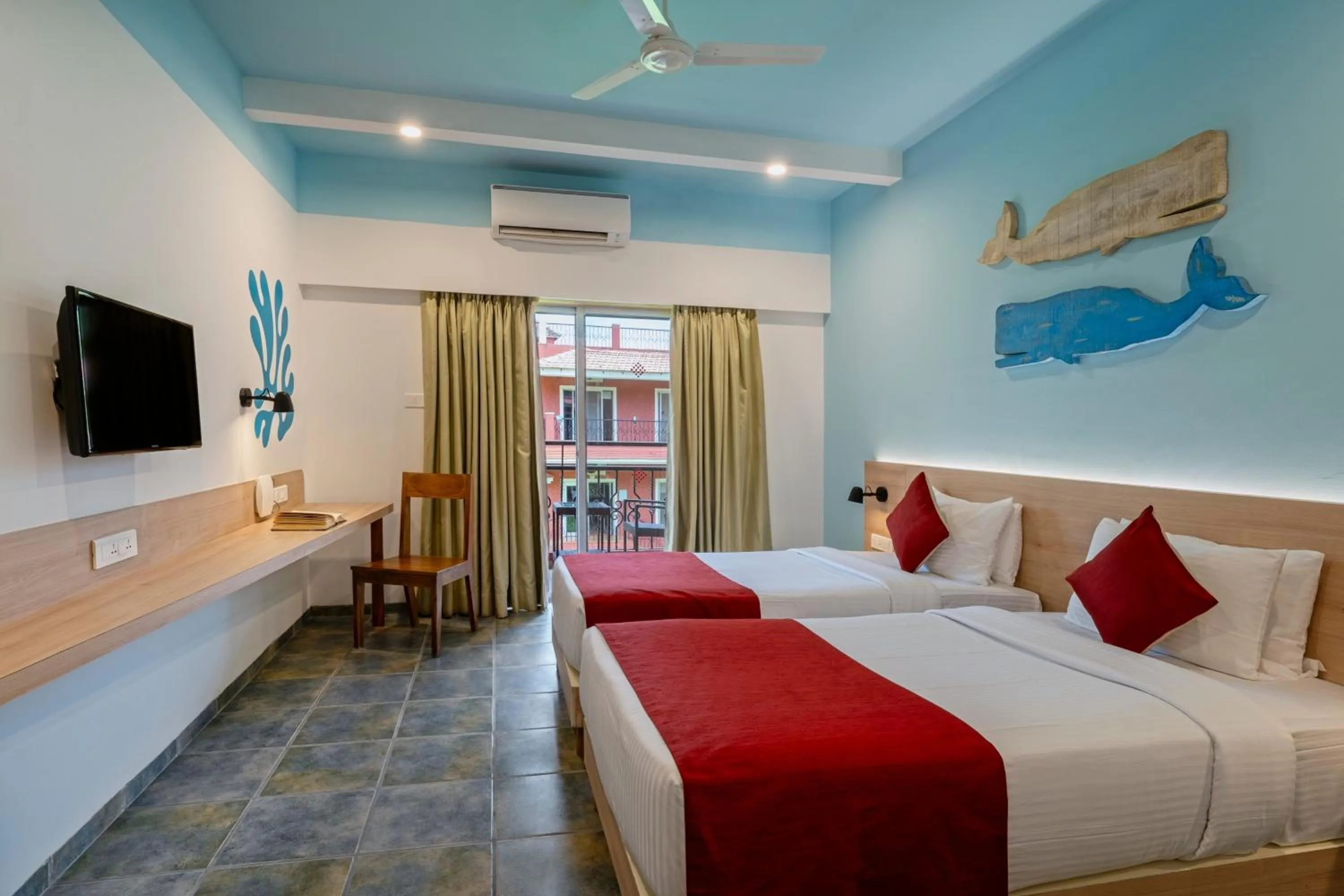 TV and multimedia, Bed in Jasminn Hotel - AM Hotel Kollection