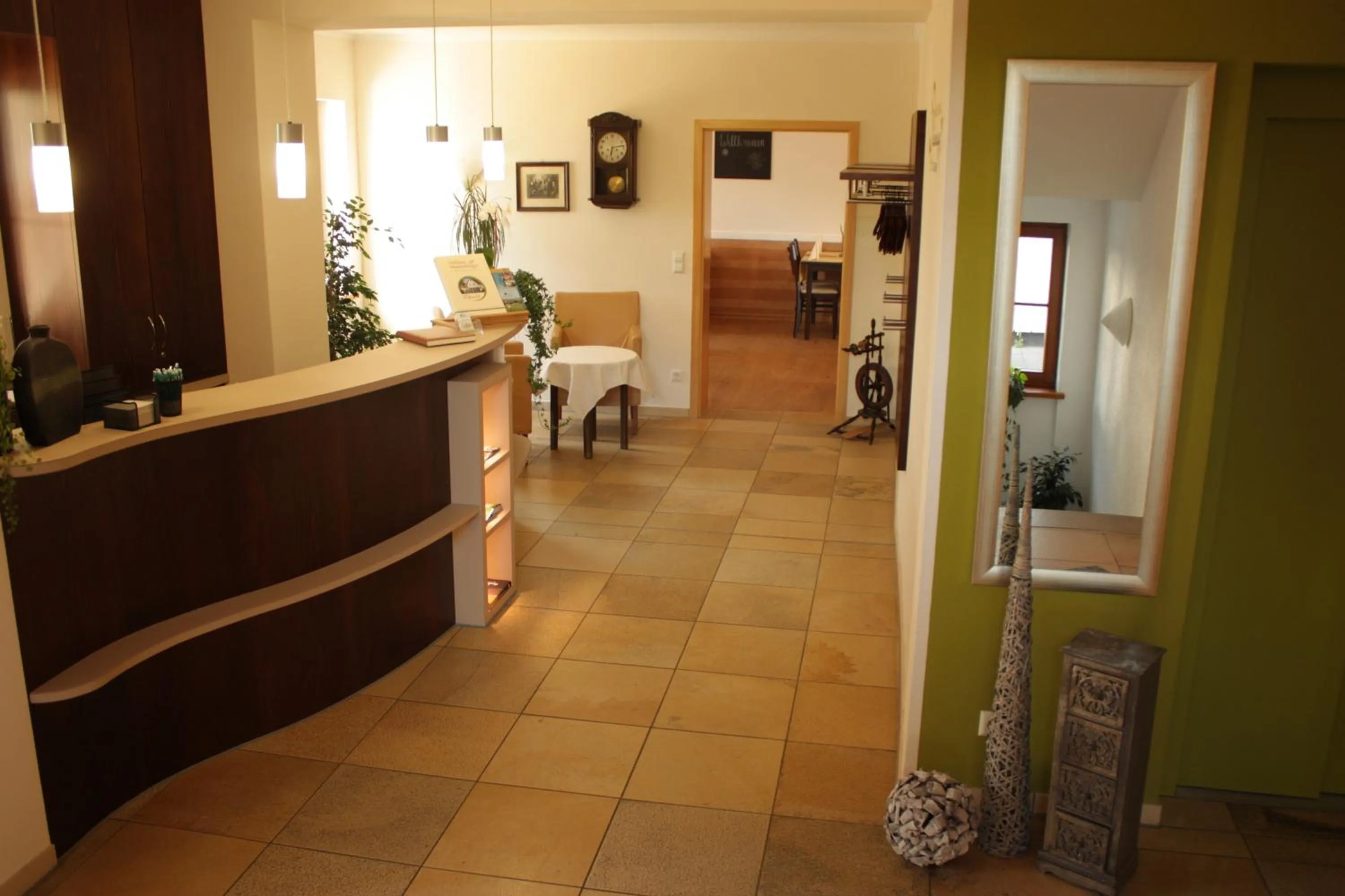 Lobby or reception in Landhotel Oßwald