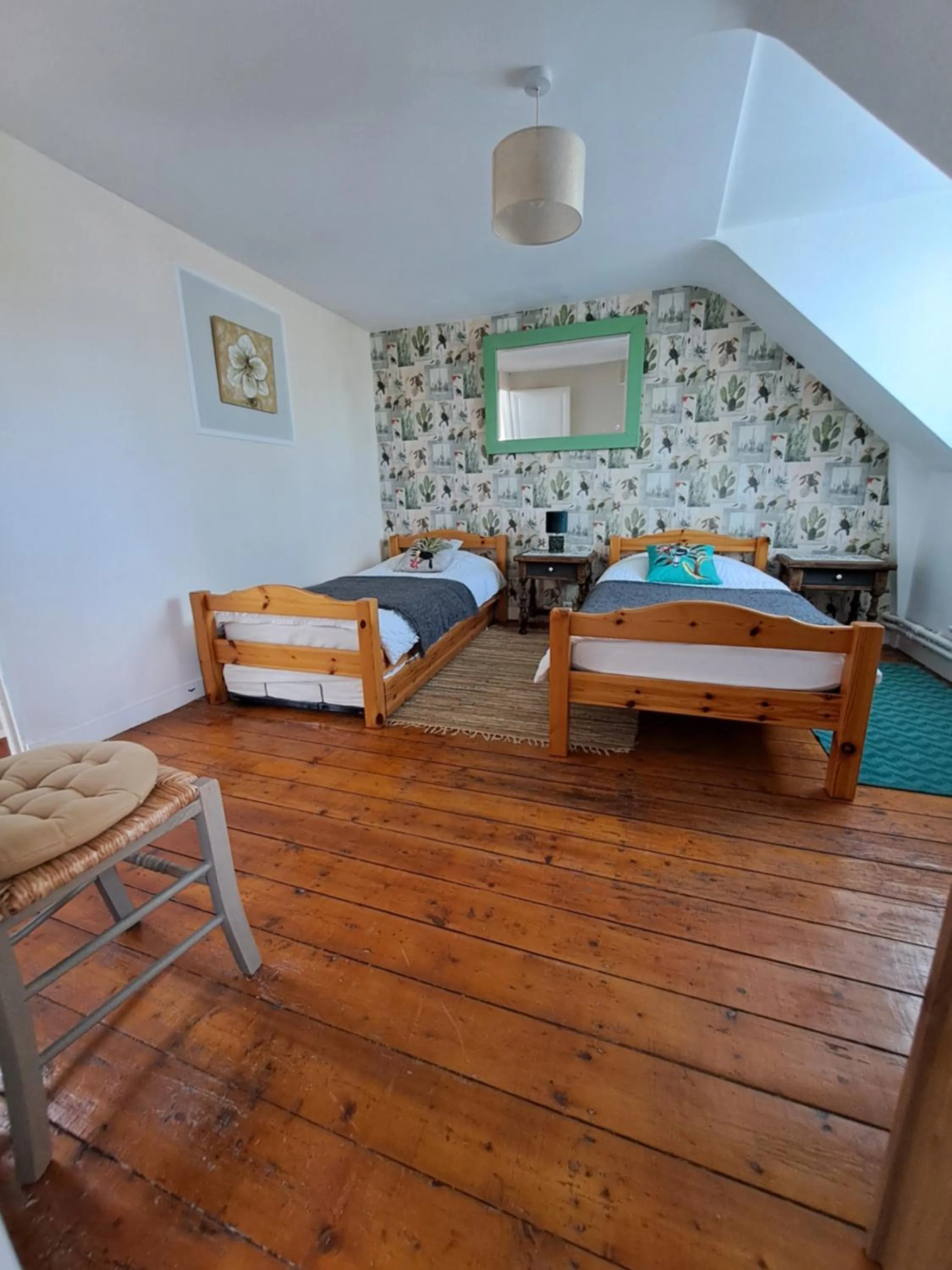 Bedroom in Chambres Dhôtes Numéro 1