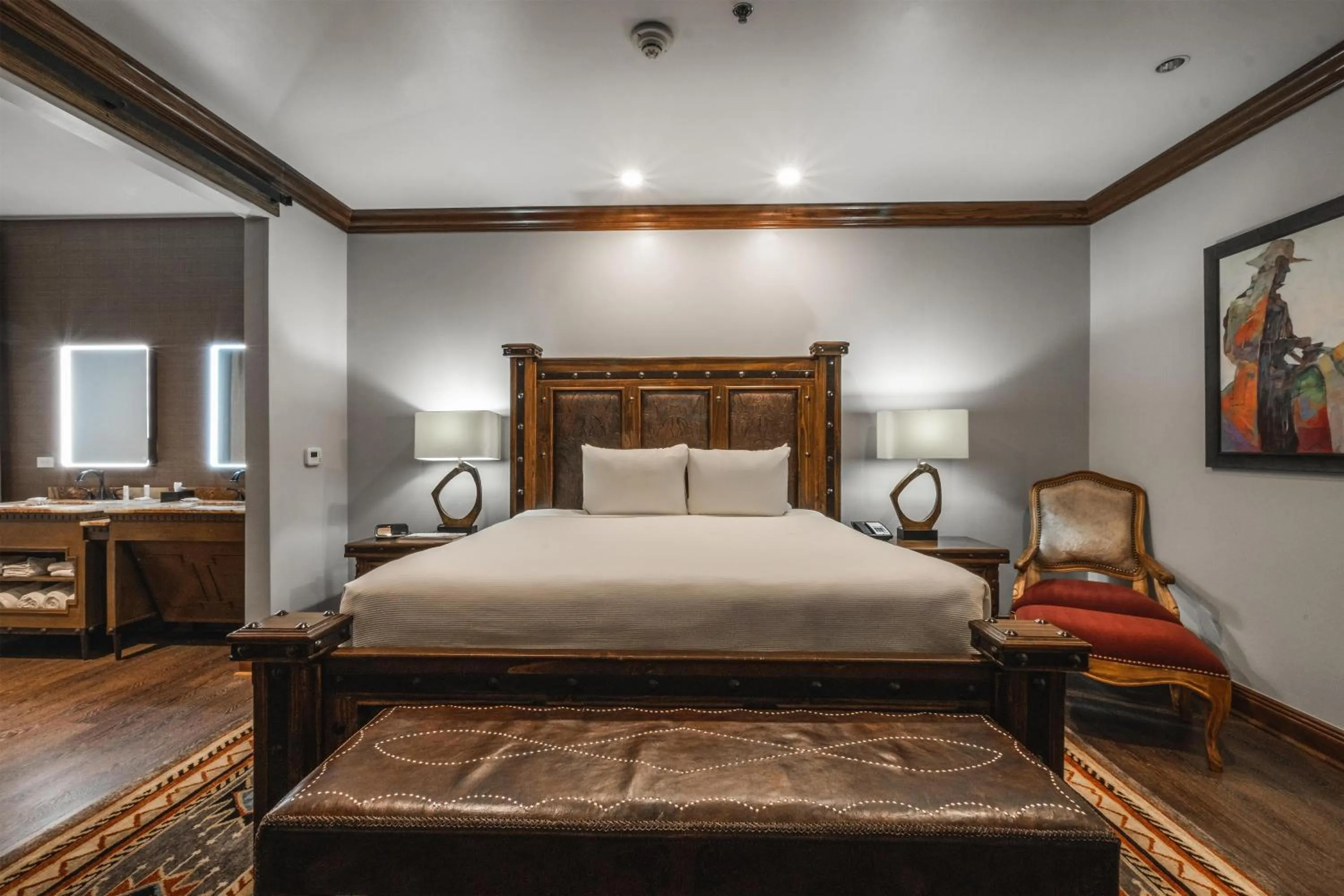 Photo of the whole room, Bed in Hyatt Place Fort Worth Stockyard