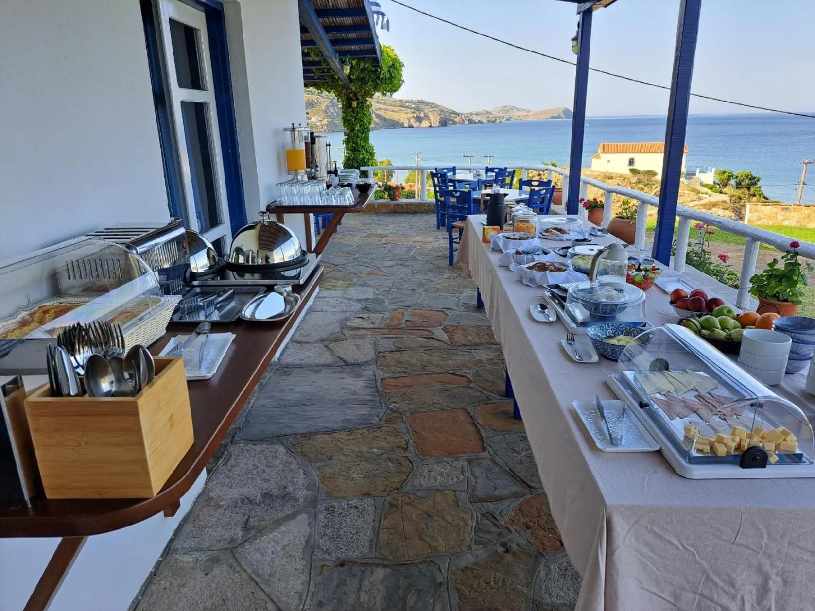 Breakfast in Sunset Hotel