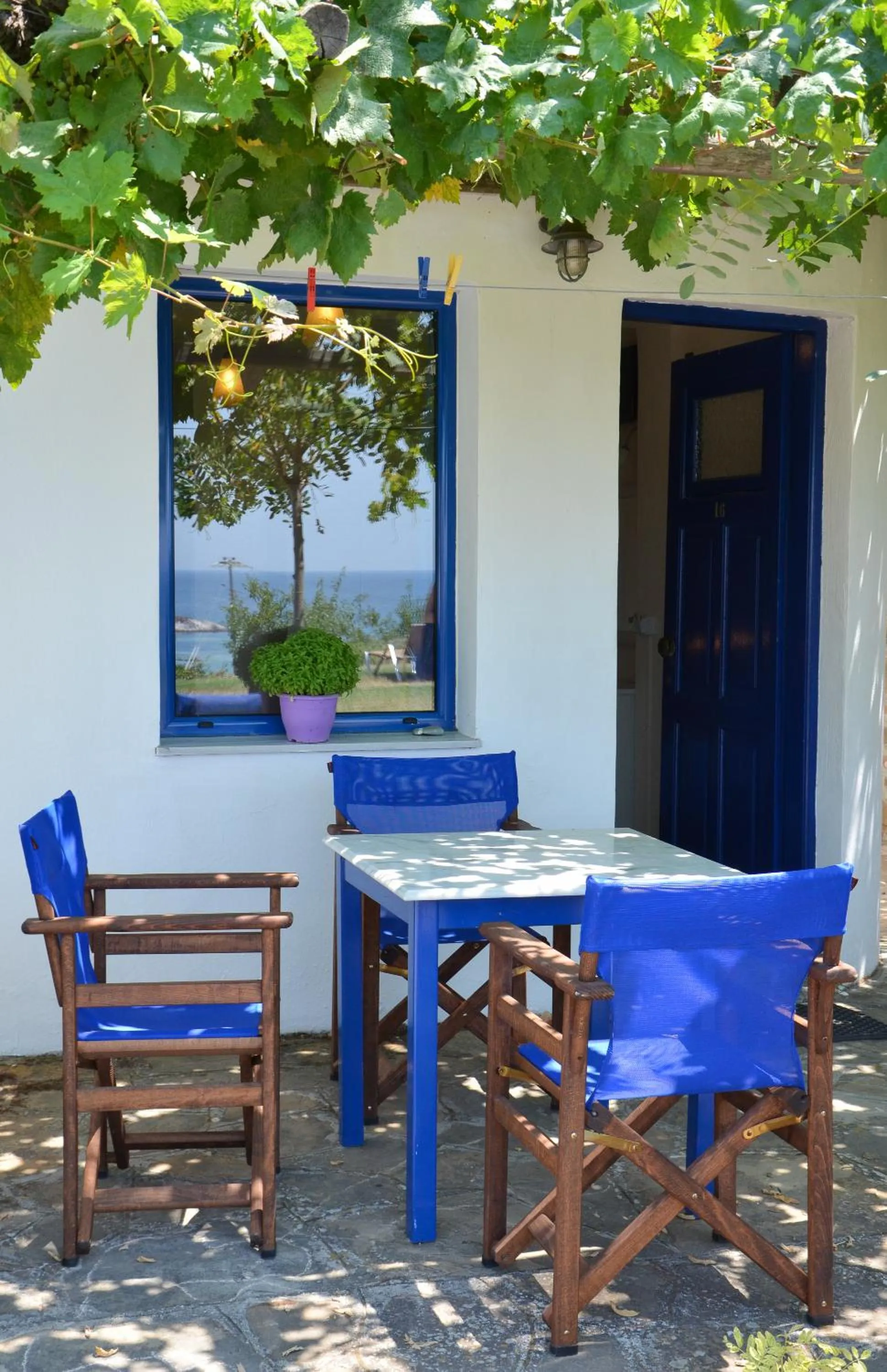 Patio in Sunset Hotel