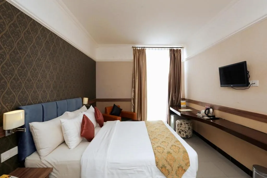 Bed in Amarelo Hotel Solo