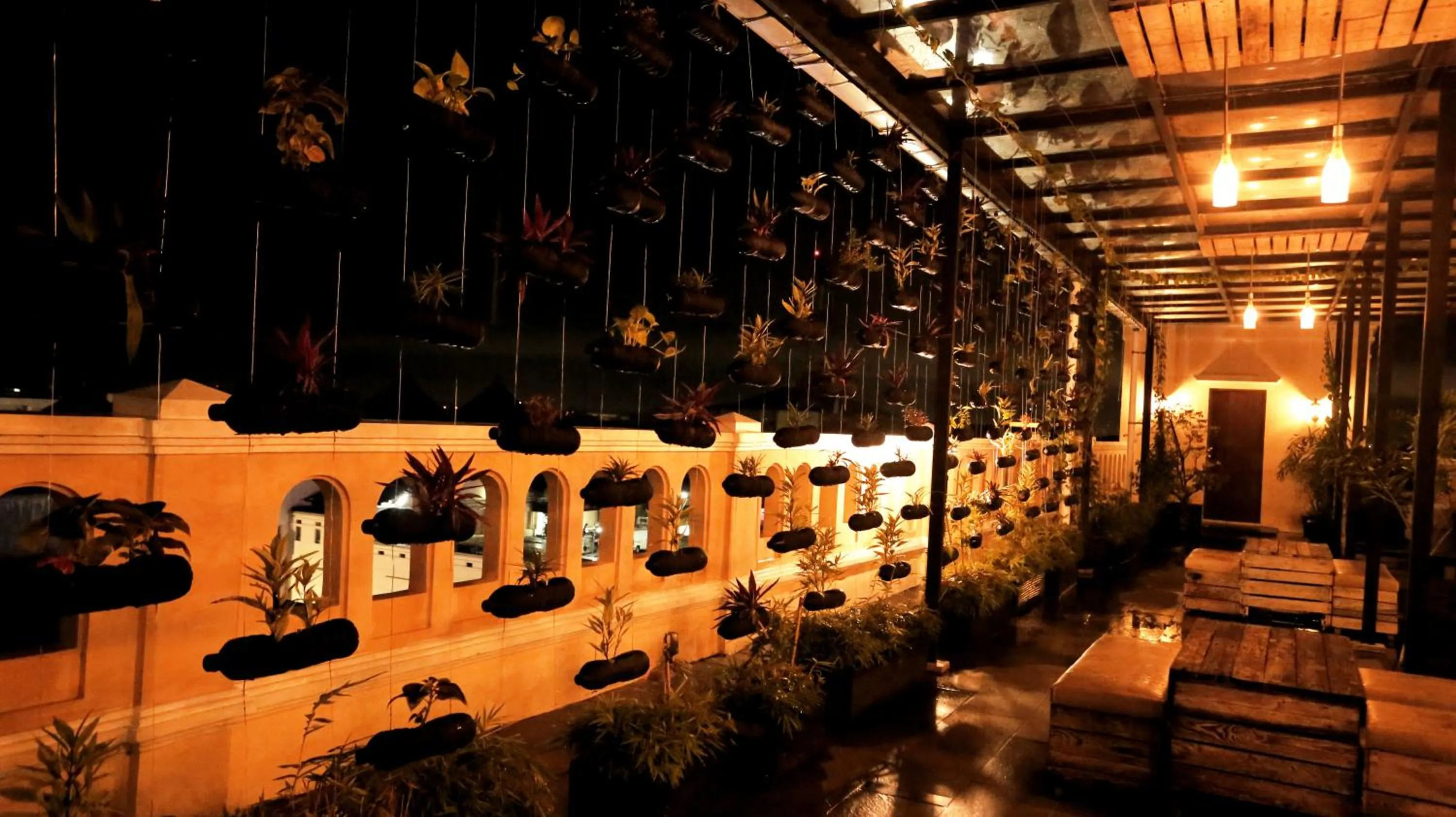 Lounge or bar in Amarelo Hotel Solo